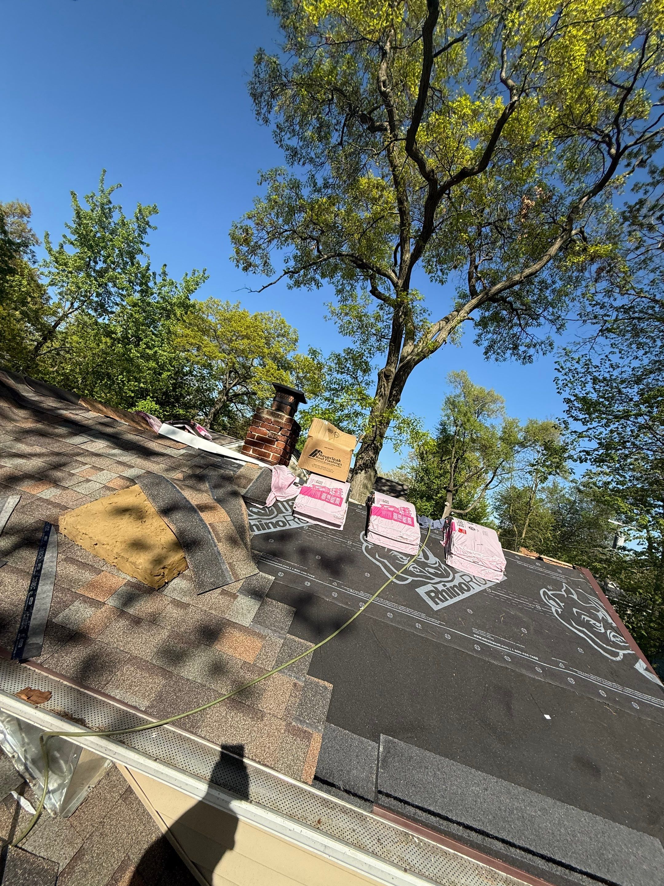 Project in Ferndale by Eave Roofing