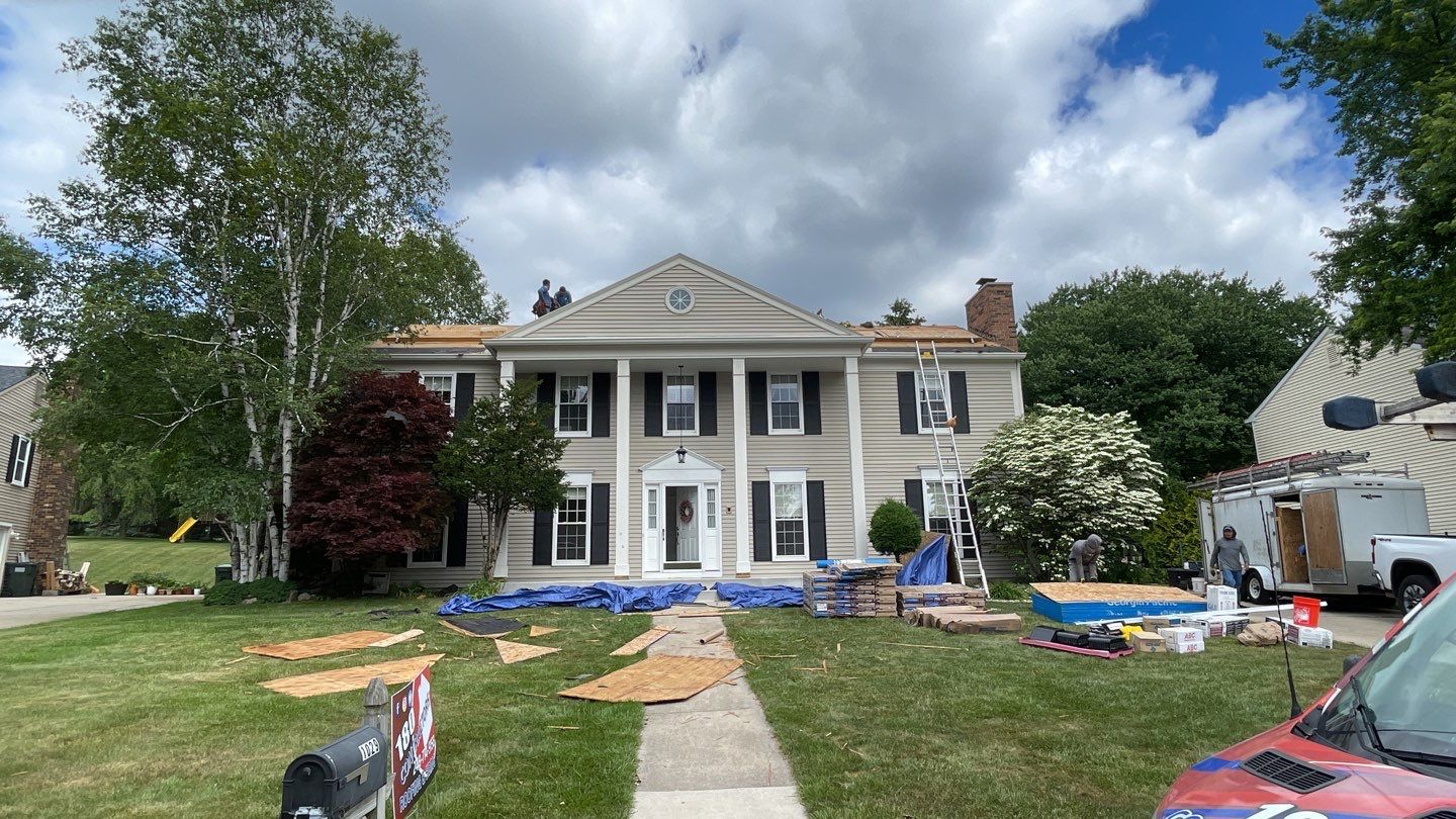 Roof Replacement using CertainTeed Landmark by 180 Contractors