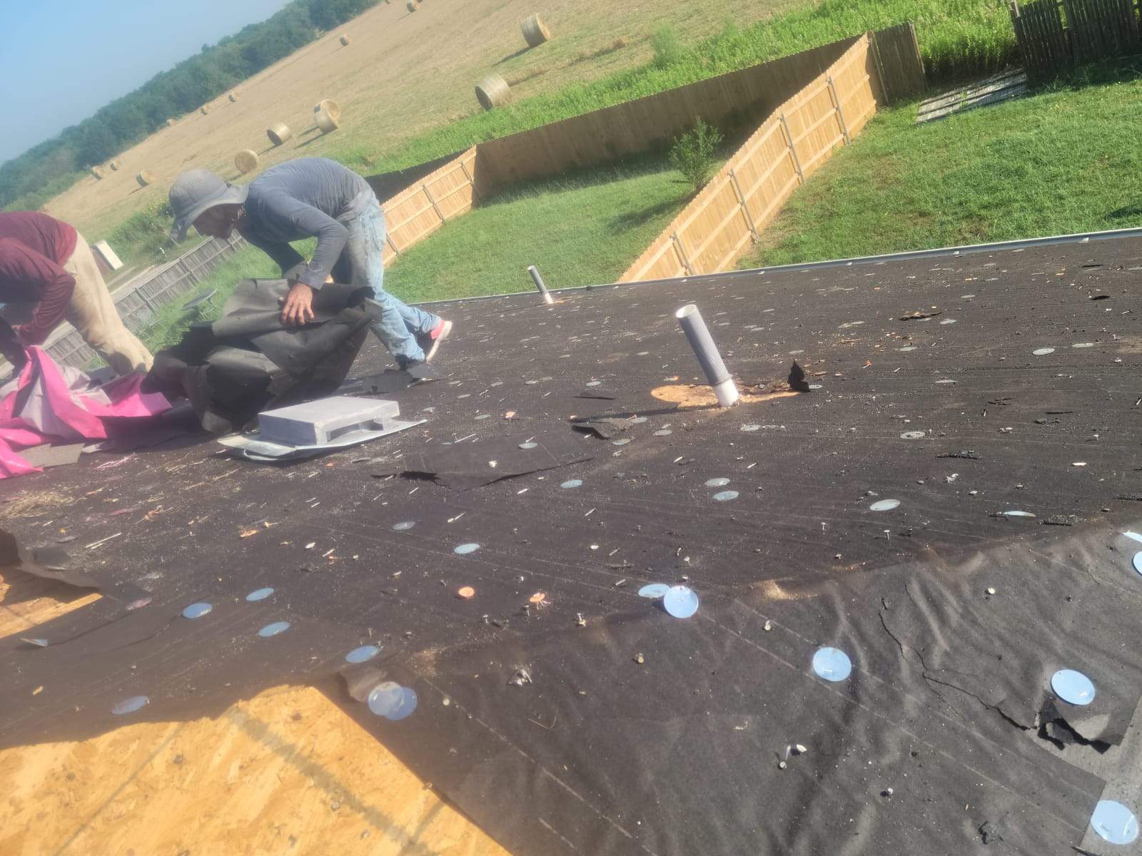 Full Roof Replacement and Hail Damage Restoration in Manor by Caliber Restoration LLC