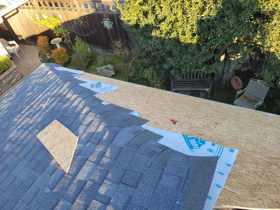 Residential Roofing Installation using Owens Corning Roofing Shingles by Byers Enterprises 