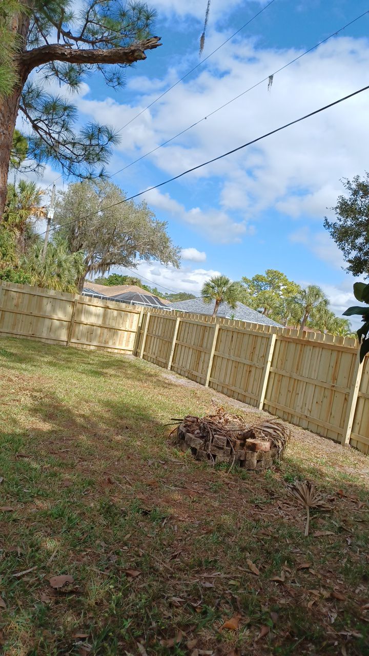 North Port, FL 6ft. Tall Treated Board on Board Privacy Fence by Asap fence and gates, LLC
