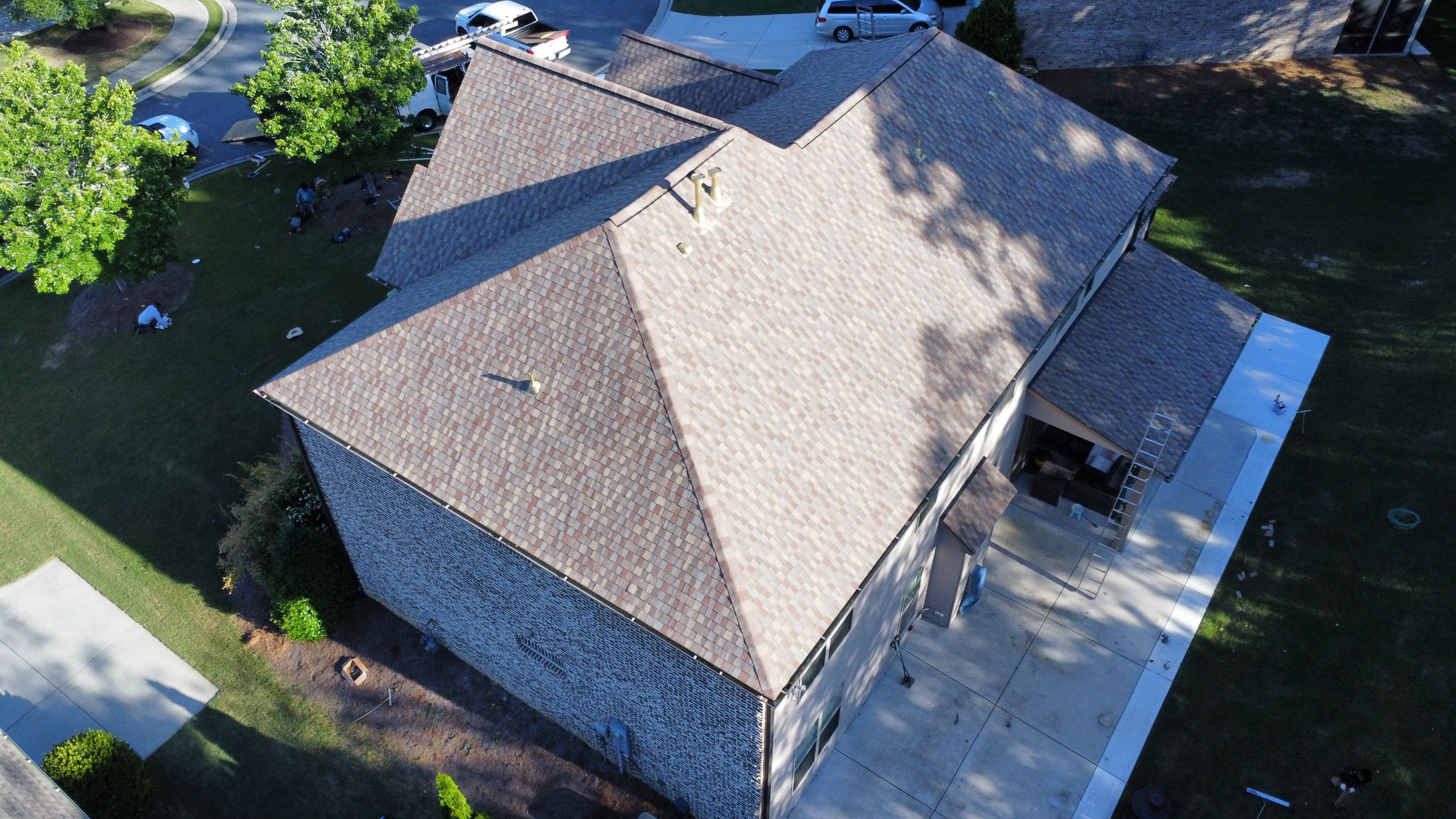 Marietta, GA Roof Replacement GAF Timberline HDZ Golden Harvest by Reset Roofing