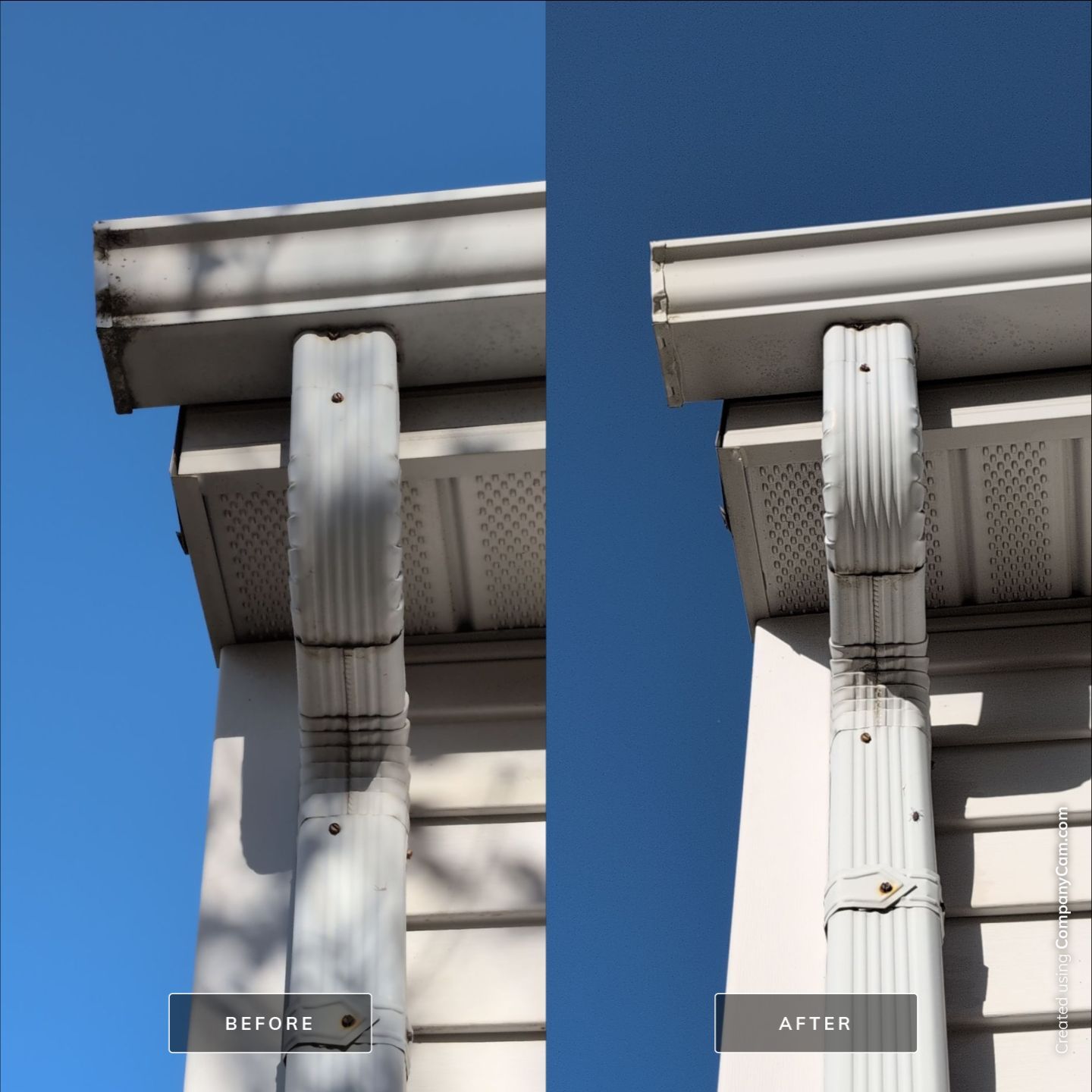 Project in Round Lake by Simmons Power & Soft Washing