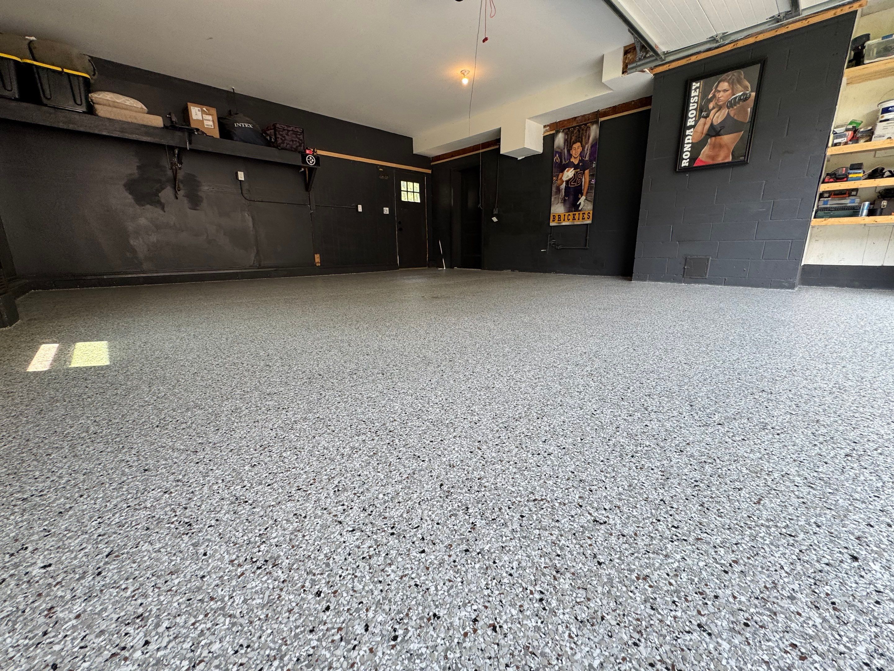 Coyote Garage Floor Coating by Level 10 Coatings
