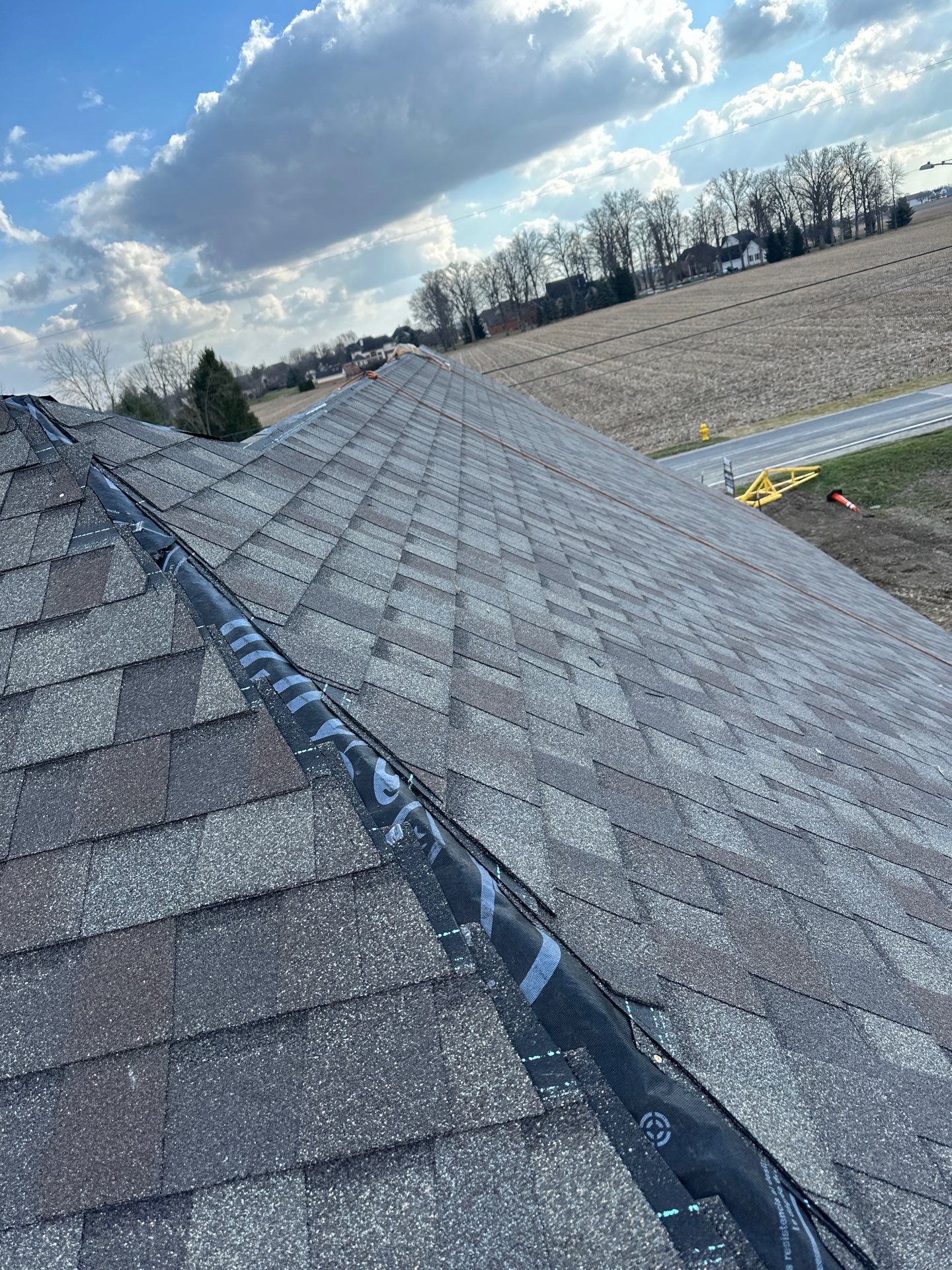 Residential Roofing Installation using CertainTeed Landmark Weathered Wood by Nitro Roofing and Construction