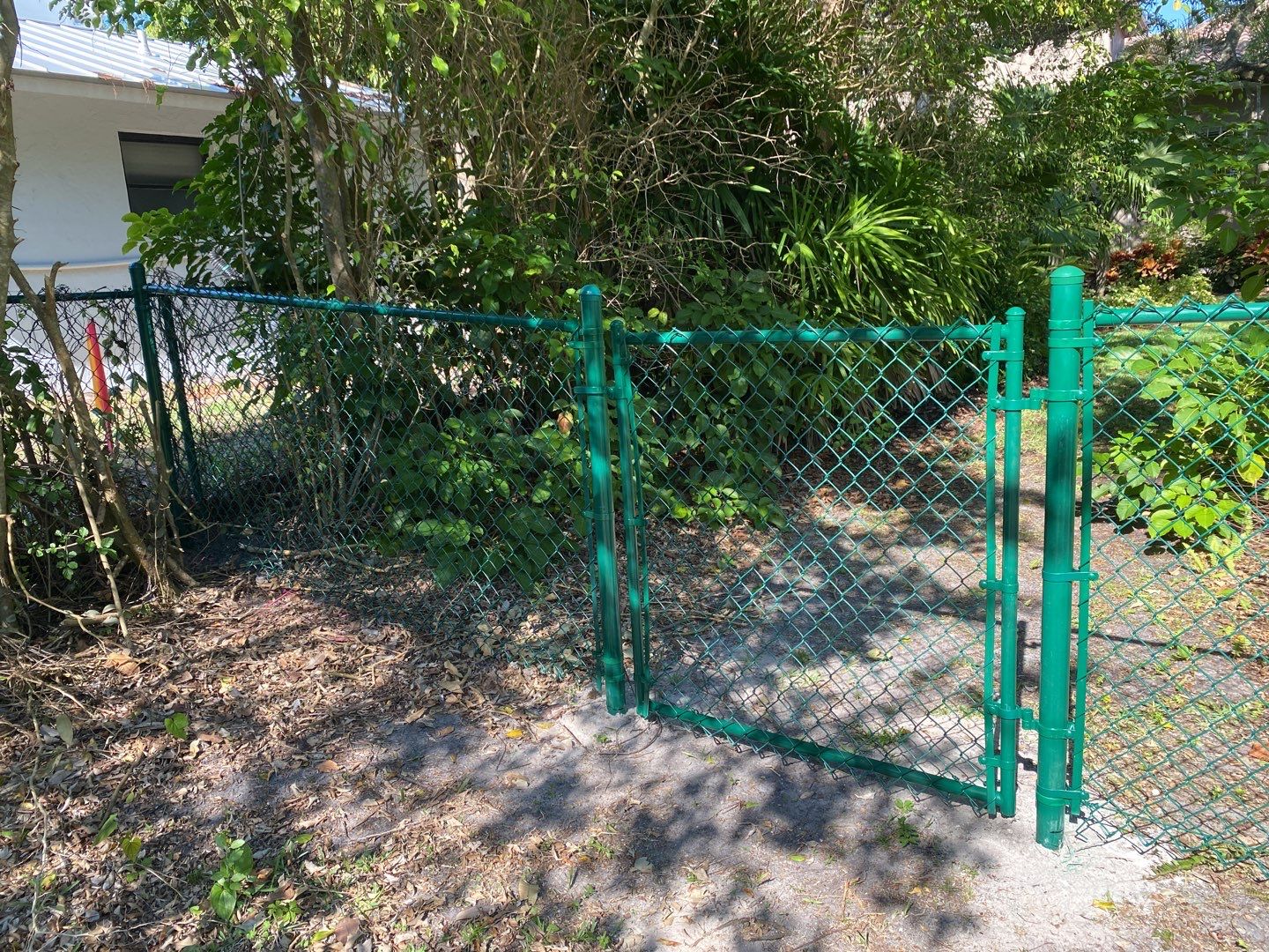Siesta Key, FL 4ft. Tall Green Chain-link Fence by Asap fence and gates, LLC