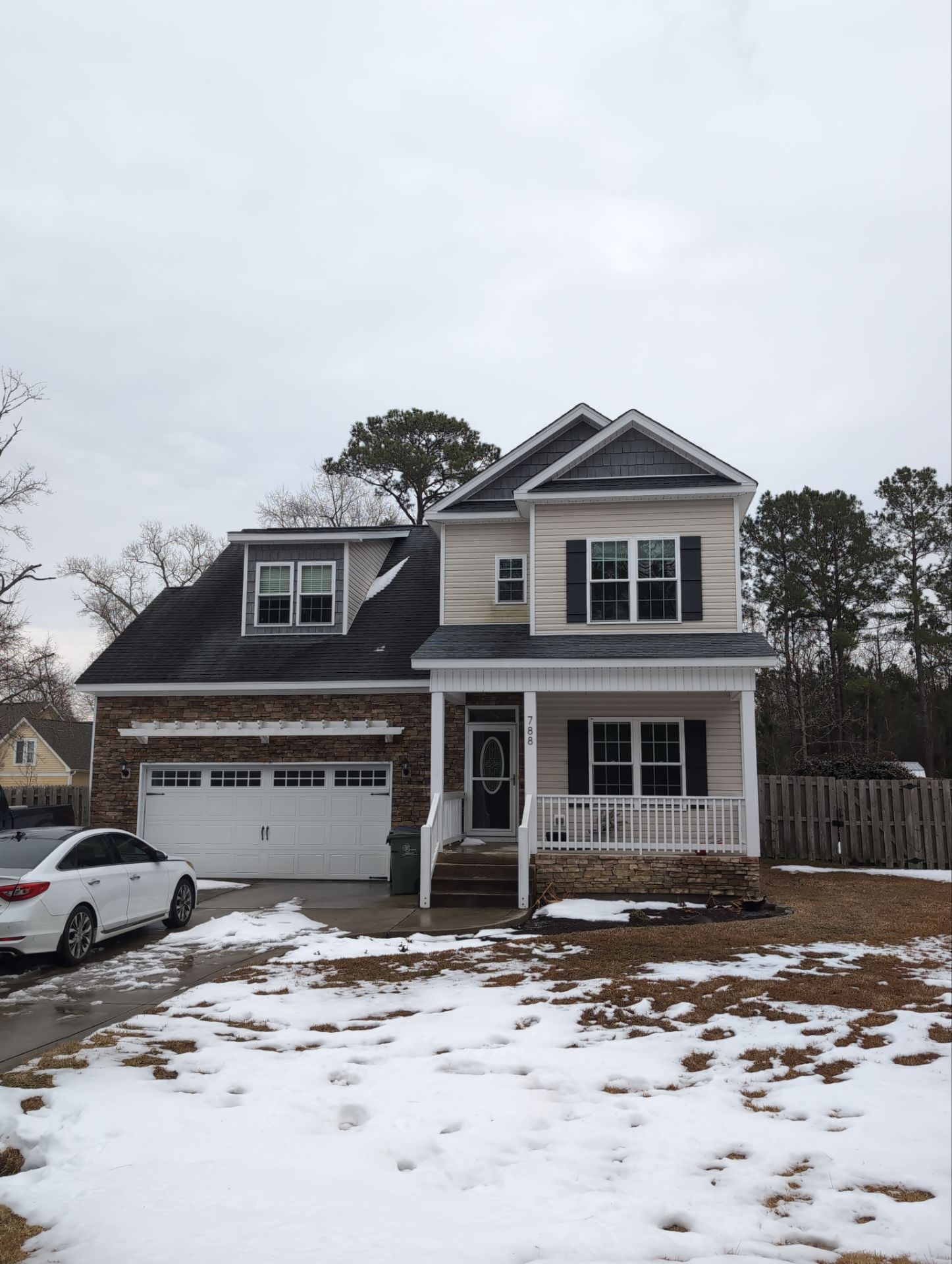 Sneads Ferry FORTIFIED Roof Replacement with Charcoal Black Landmark Shingles by RGR Construction and Roofing, LLC