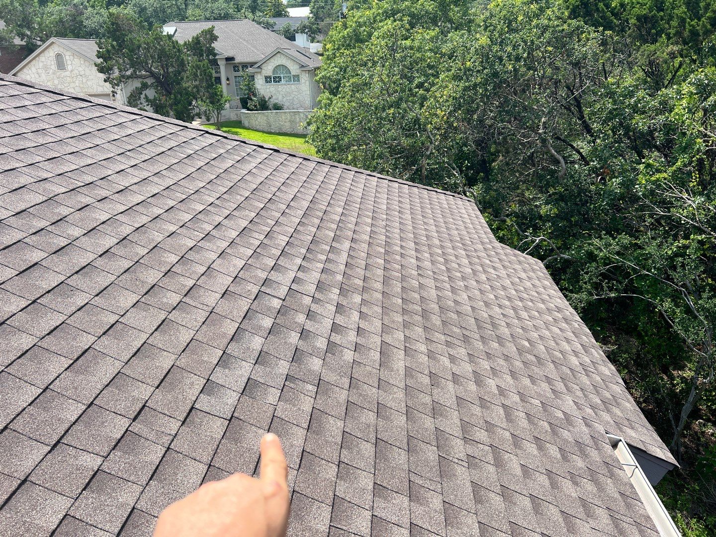 Residential Roofing Repair using GAF HDZ Timberline by Oakwood Roofing and Construction, LLC