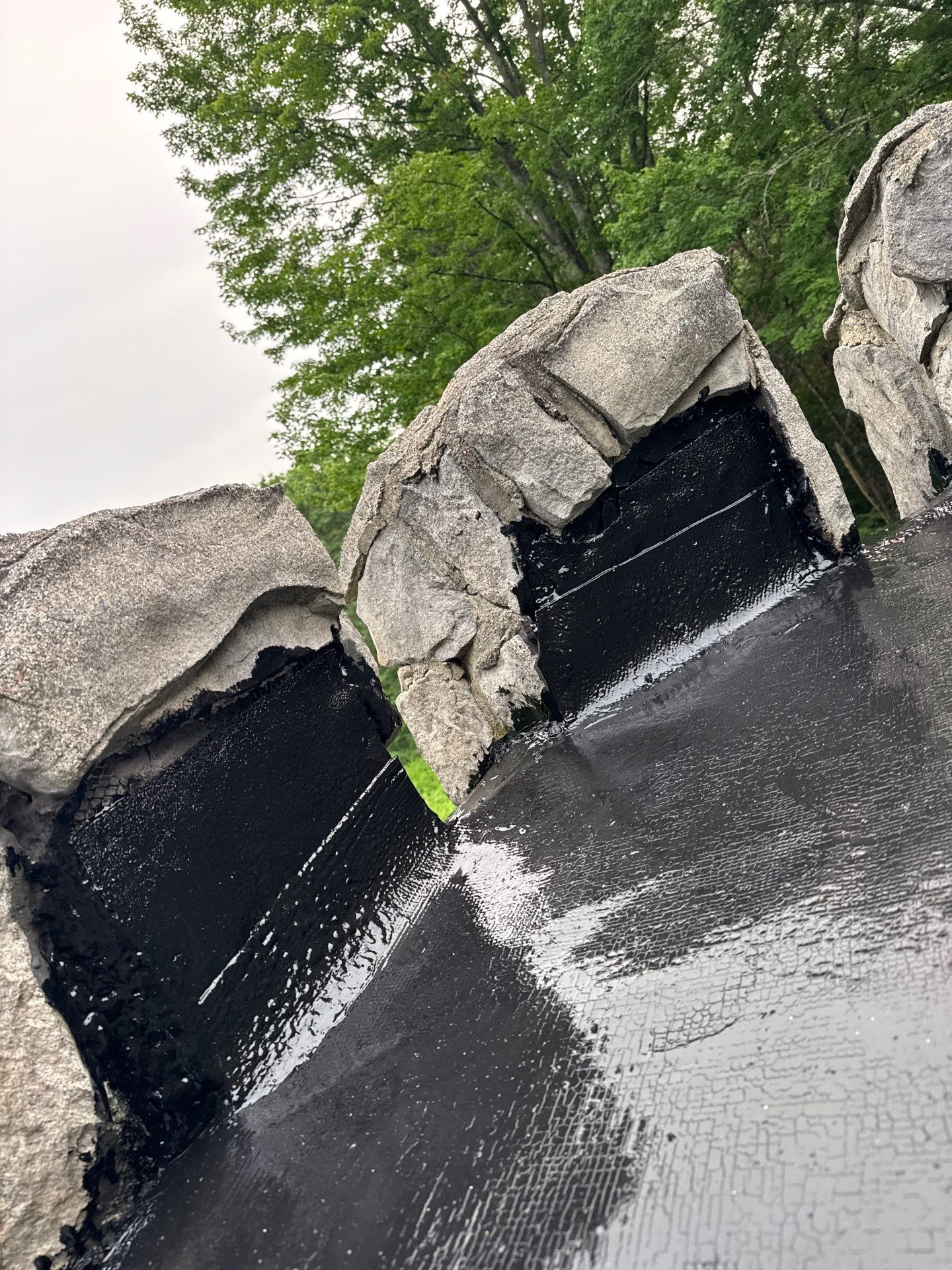 Deerfield, NH Roof Replacement Near Deerfield Fairgrounds with Custom EPDM Rubber Roofing for Stone Turrets by Compass exteriors