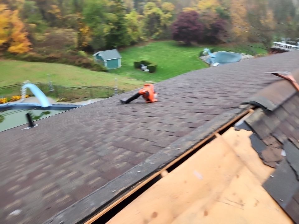 Residential Roofing Installation using Owens Corning TruDefinition Onyx Black by A Plus Exterior