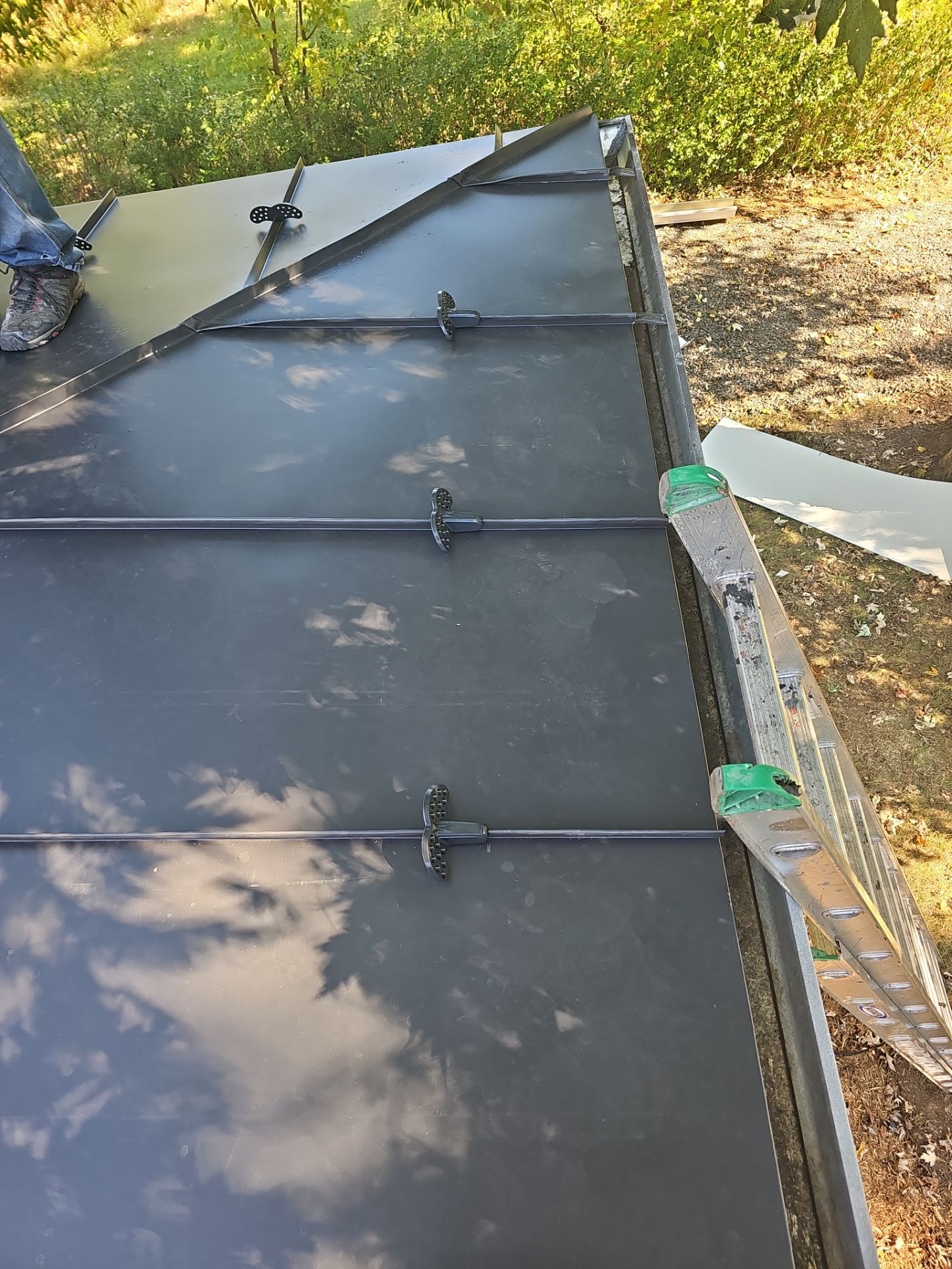 Metal Roof and Gutter Replacement by Winchester Roofing