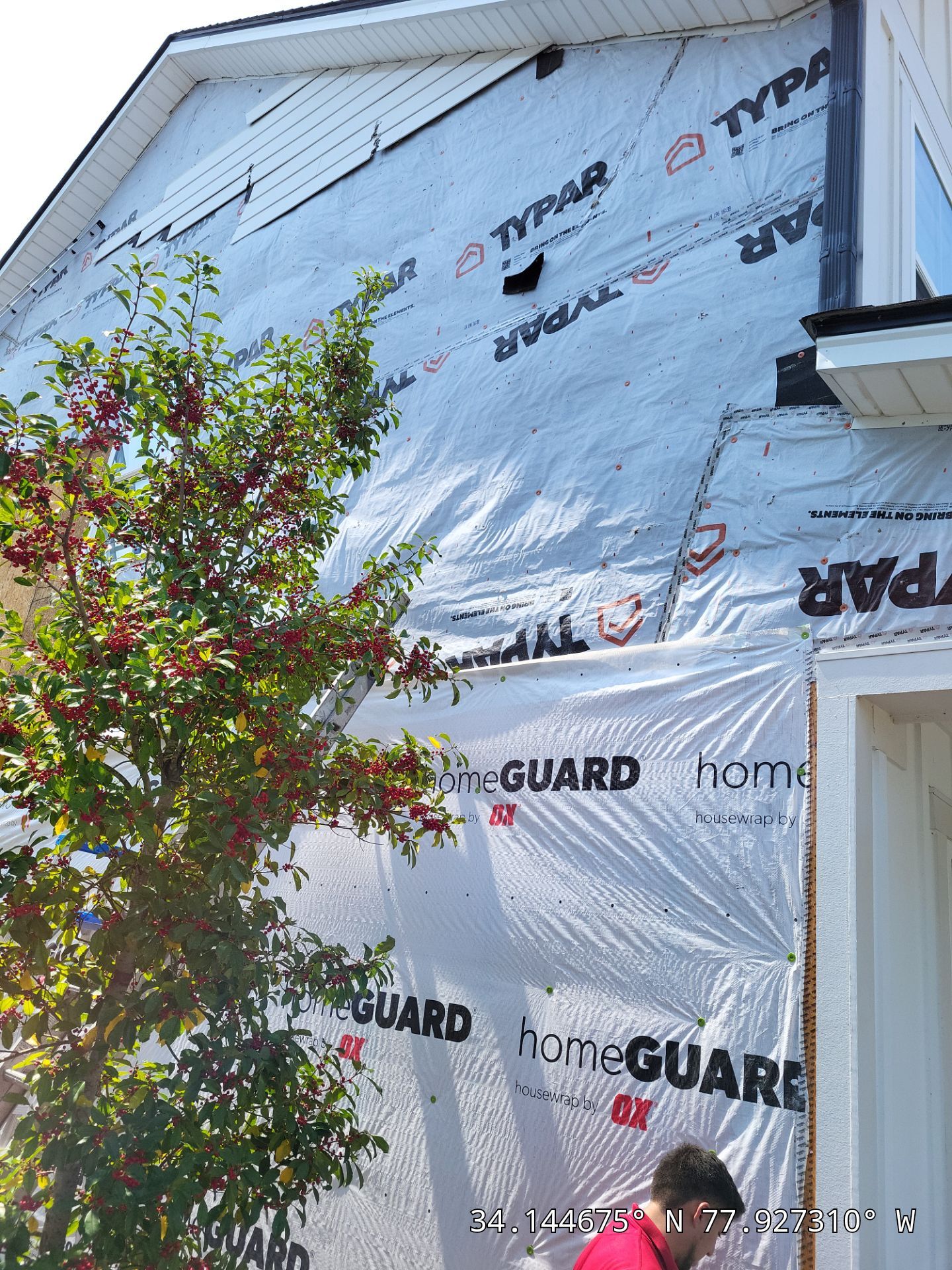 Insurance Workscope Hardie Board Repair using James Hardie HZ10 Plank Smooth  by RGR Construction and Roofing, LLC