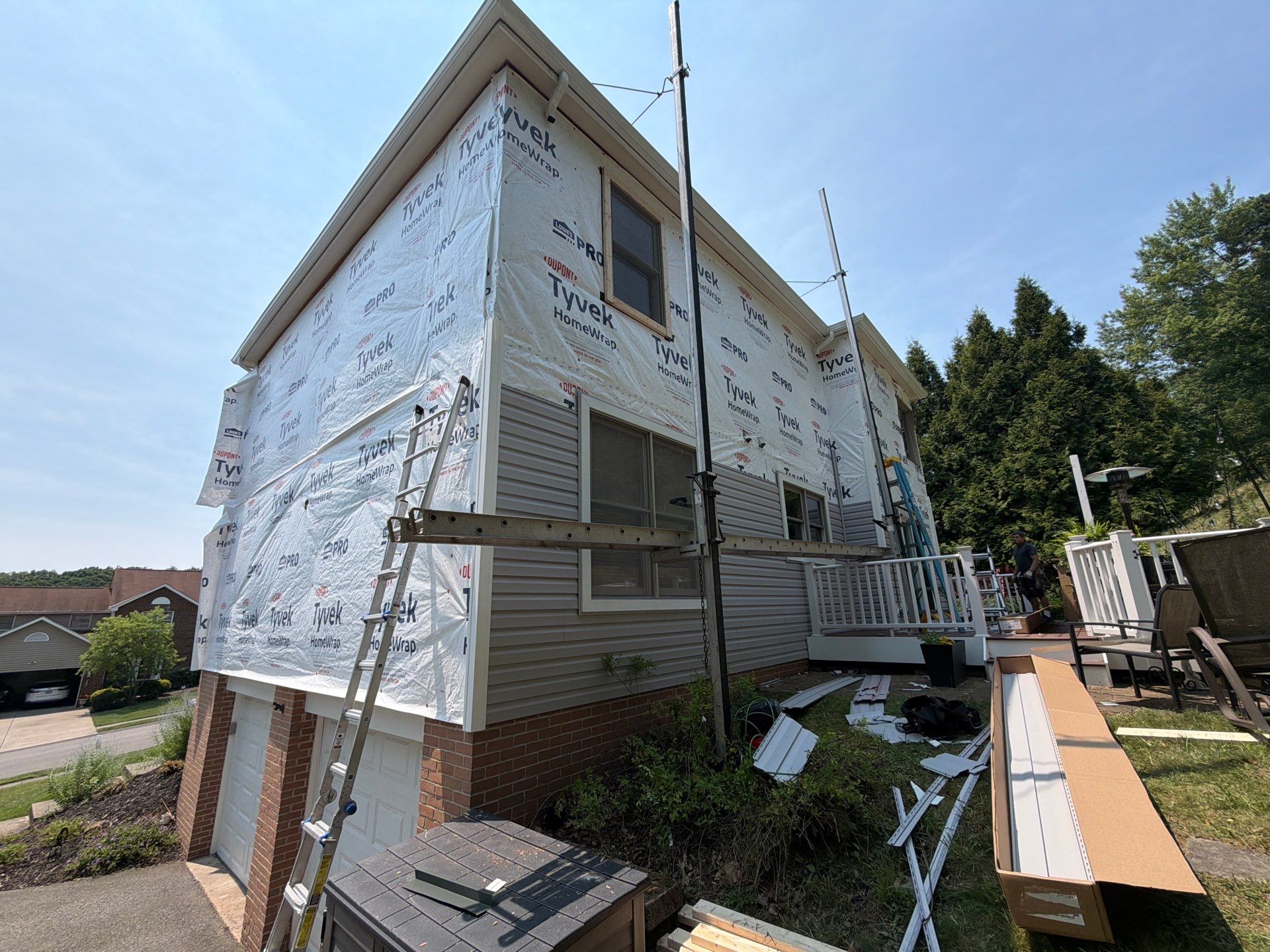 Full Residential Vinyl Siding Renovation With Mastic Cedar Discovery Shingle Shake and Ovation Lap Siding by Ideal Siding Pittsburgh