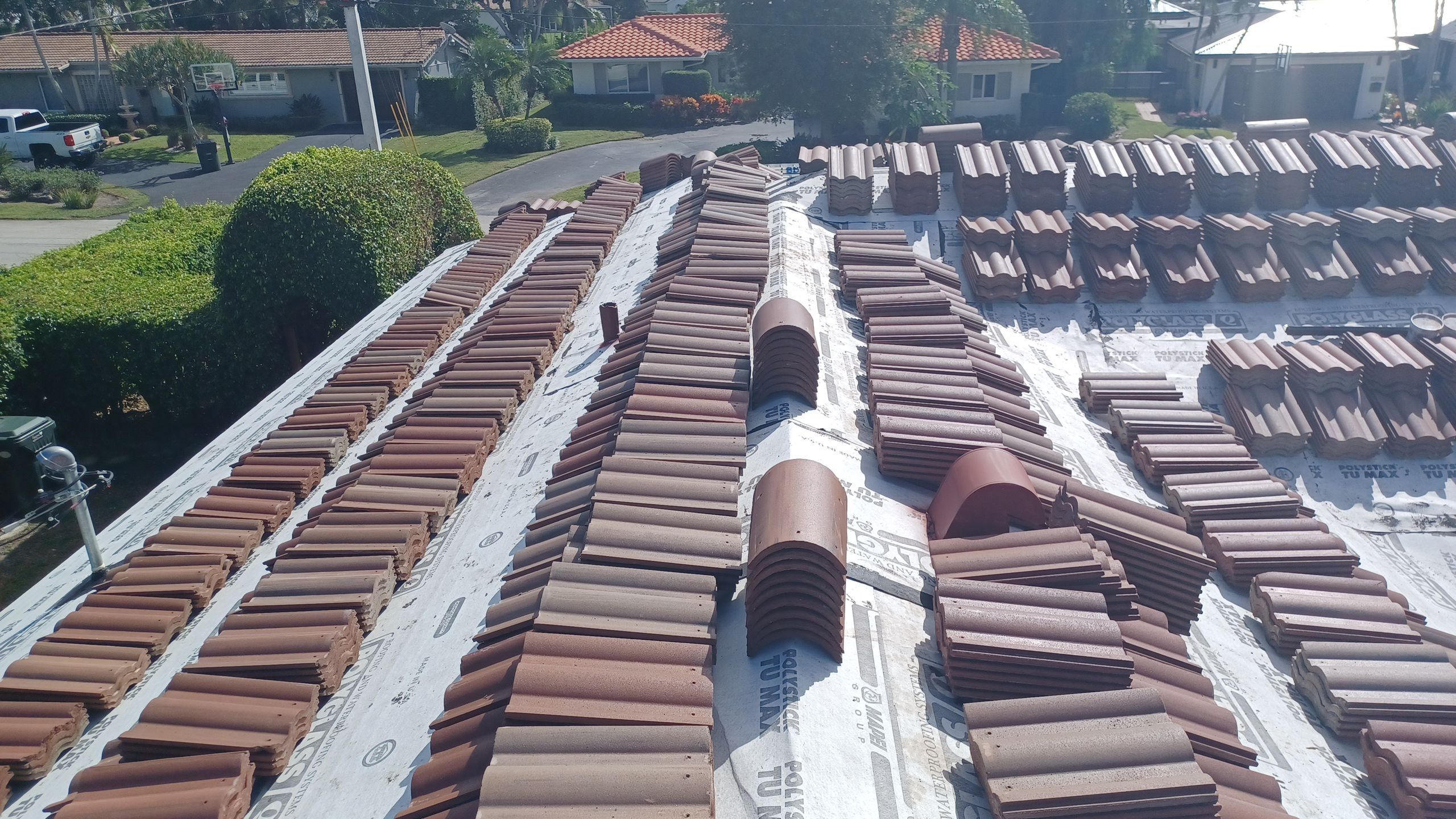 Residential Roofing Installation using WestLake Roofing Tile by BLUES BROTHERS ROOFING
