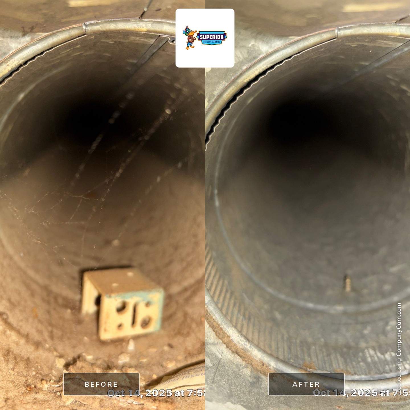 Air Duct Cleaning With a Vacuum Truck in Youngstown, OH by Superior Air Duct Cleaning
