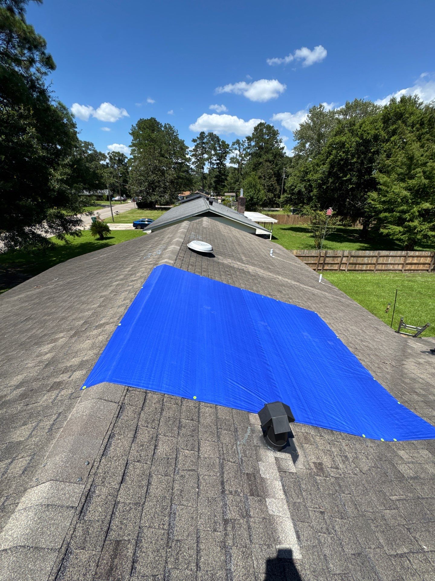 GAF HDZ Shingle Roof Replacement — Picayune, MS (Tarp-Up to Full Replacement) by Frontline Roofing