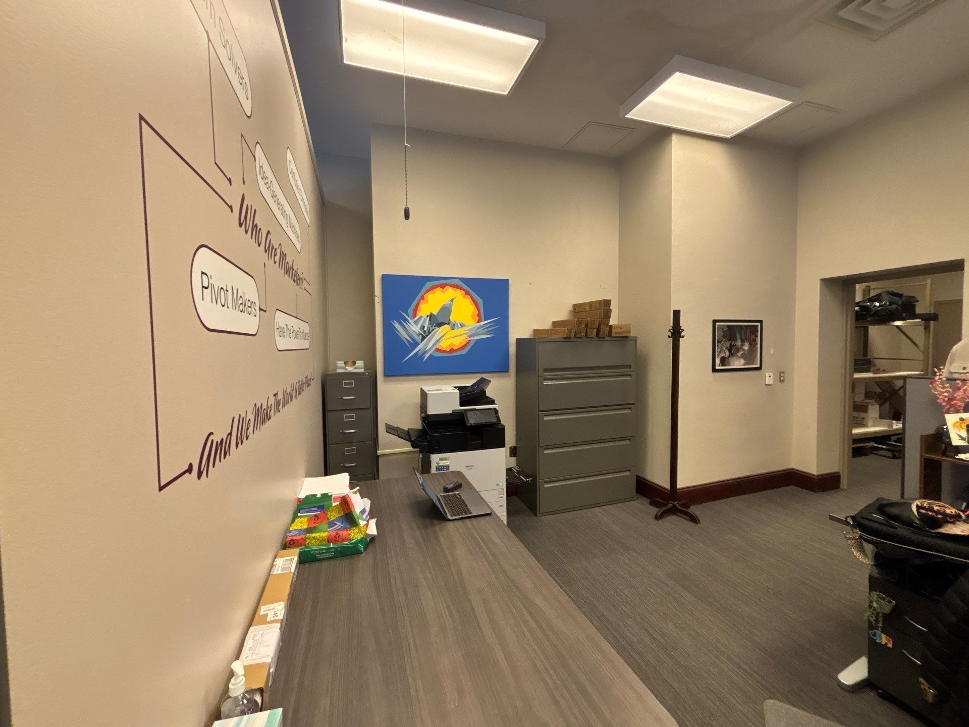 Commercial Drywall Restoration and Interior Painting in Sioux Falls by Select Painting, Coatings & Garage Cabinets