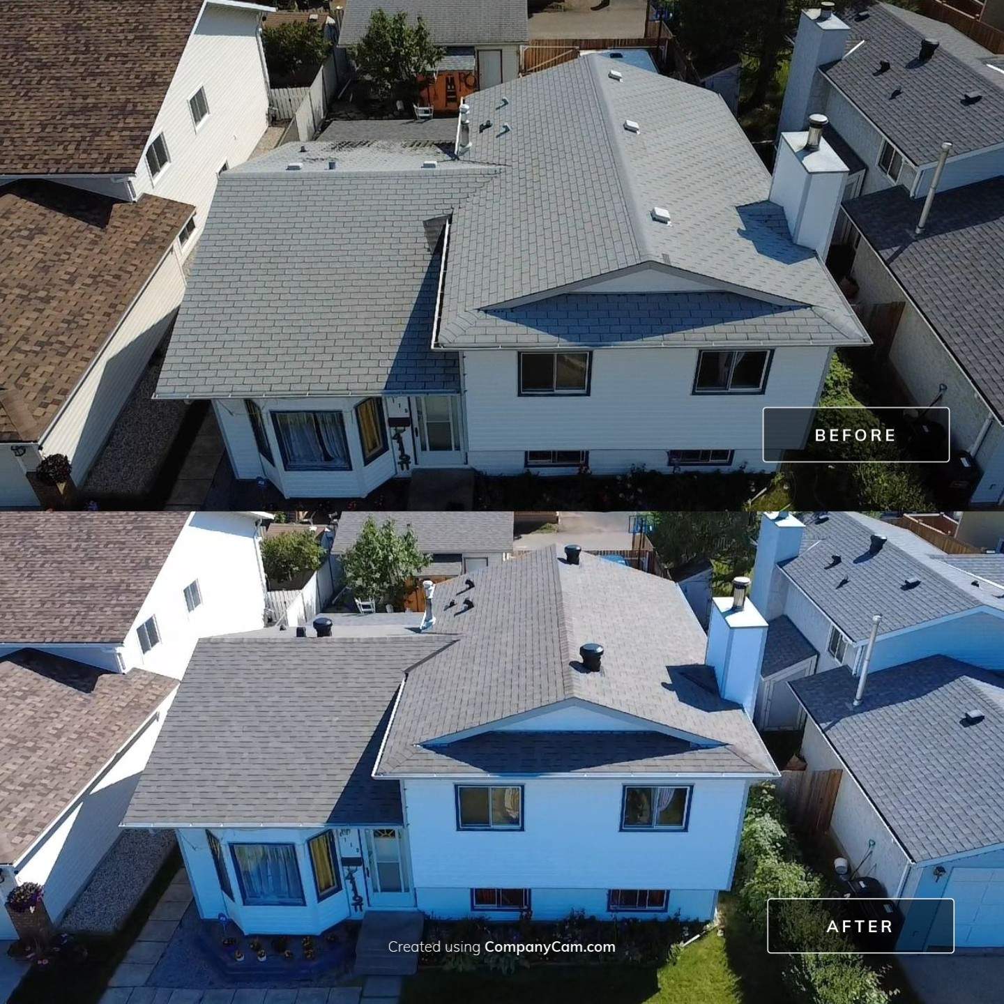 Weathered Wood on Marlakey Vista by 2thetop Roofing