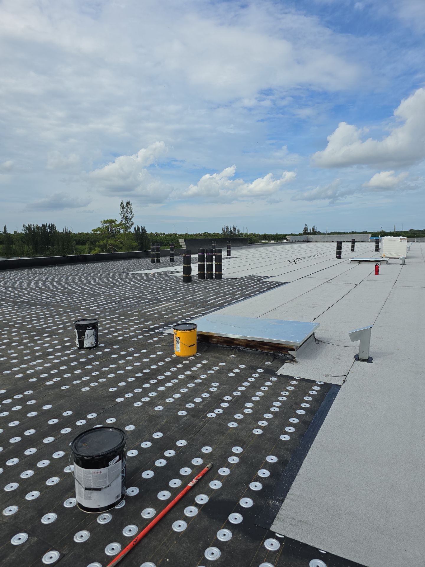 Torch Applied Modified Bitumen Roof Installation by Sailfish Roofing