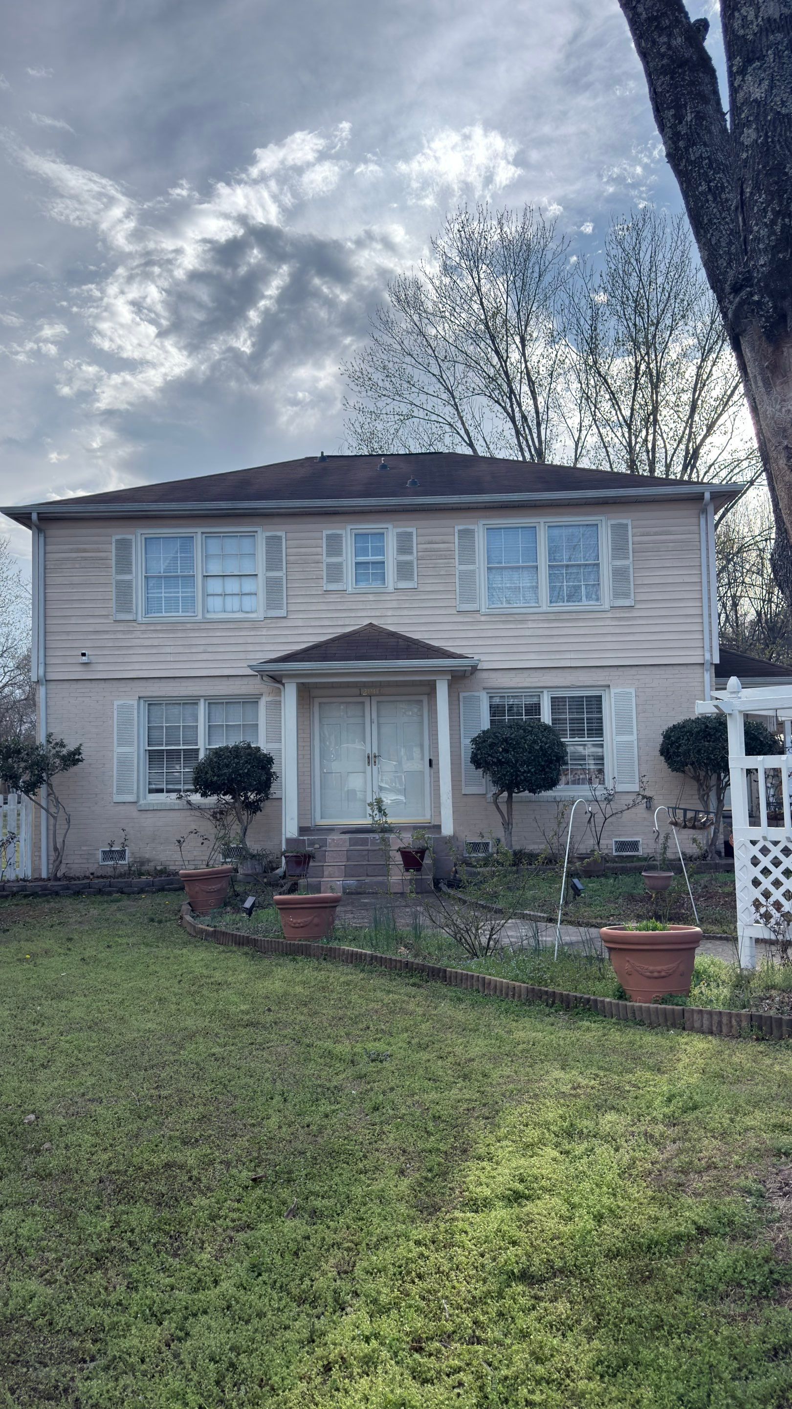Roof replacement and interior repair by wind damage by Just Brilliant Restoration JBR
