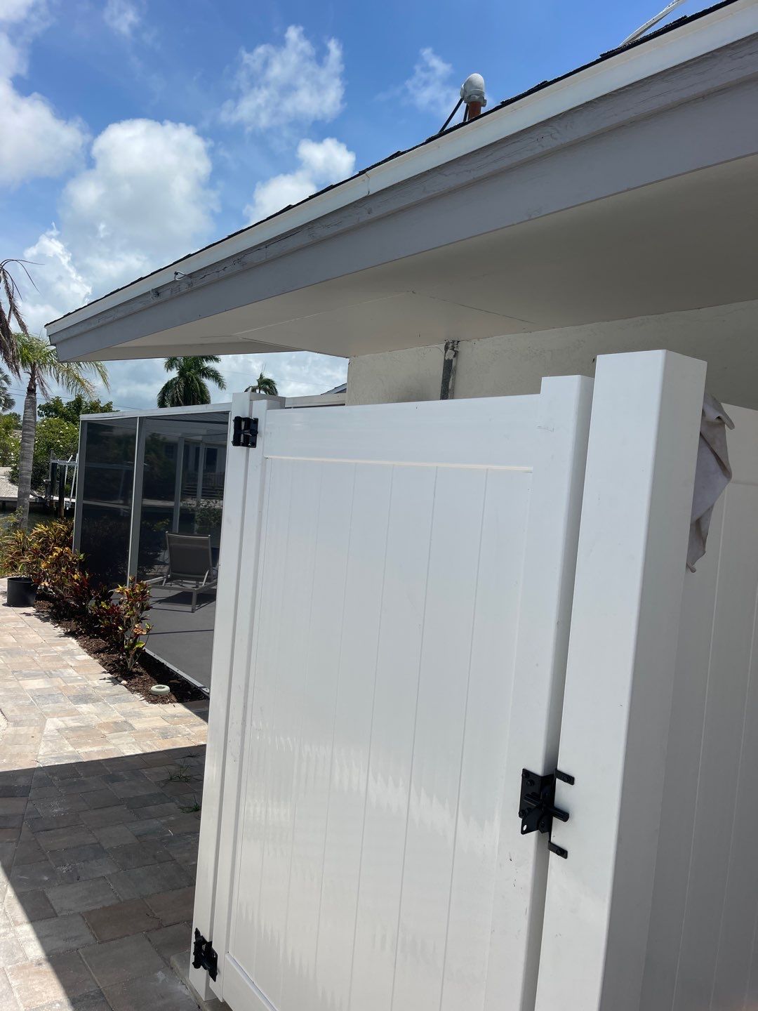 Bradenton, FL 6 ft. Tall White Vinyl Privacy Fence by Asap fence and gates, LLC