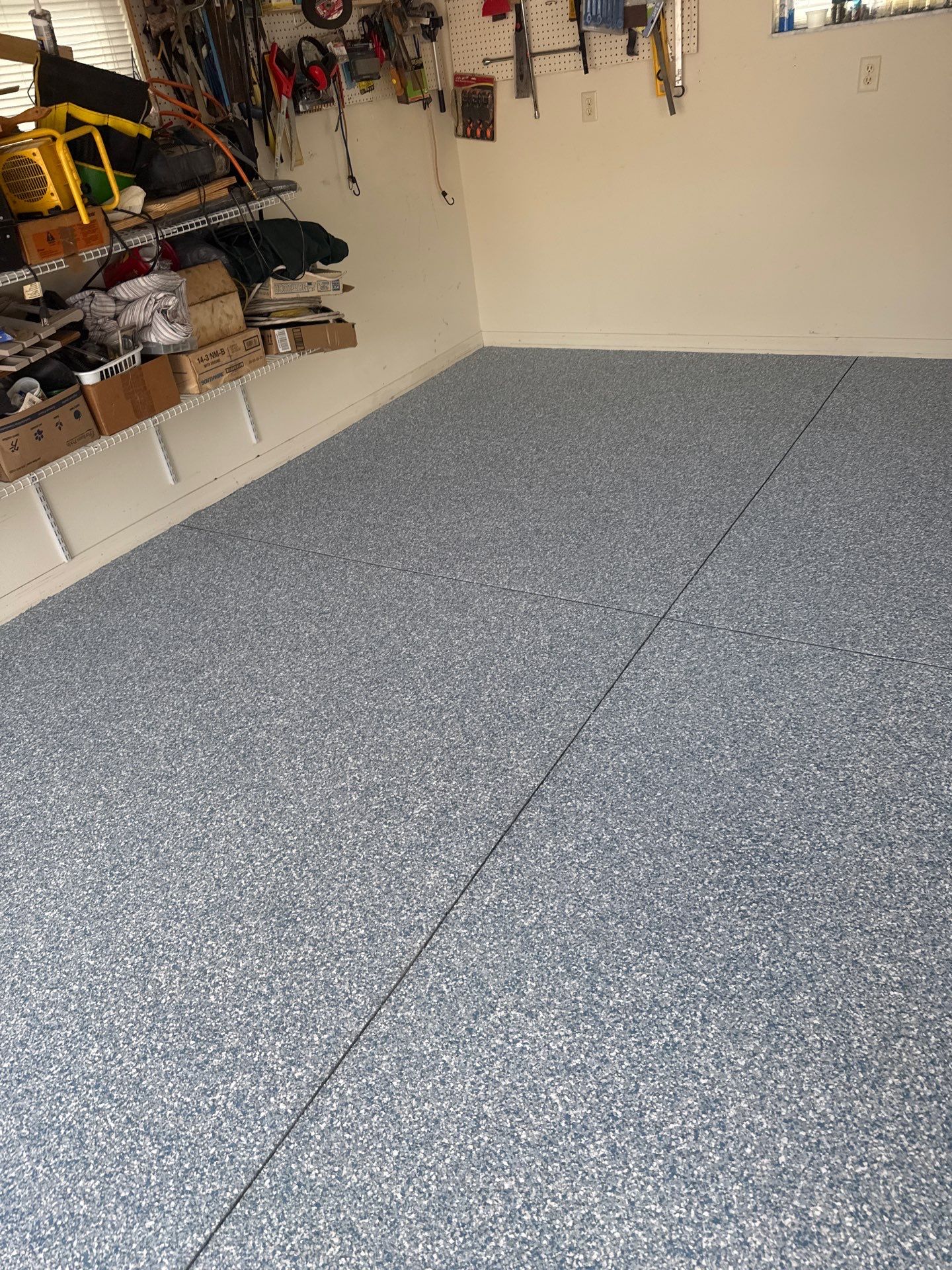 Garage, Drivewat, and Sidewalk in Landshark and Tidalwave by Innovative Concrete Coatings 
