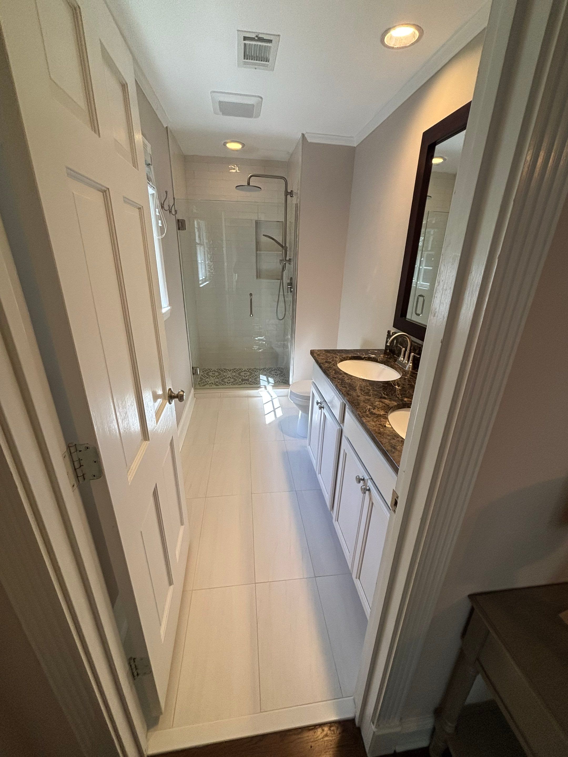 Bathroom renovation by Prudencio
