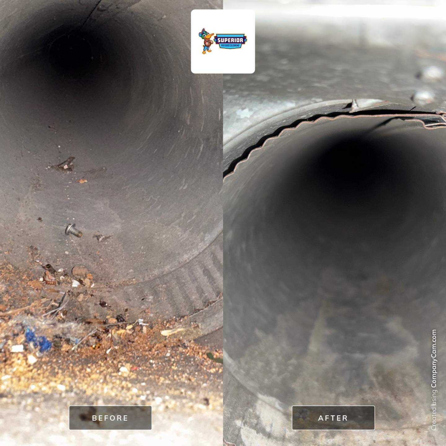 Air Duct Cleaning With a Vacuum Truck in Monroeville, PA by Superior Air Duct Cleaning