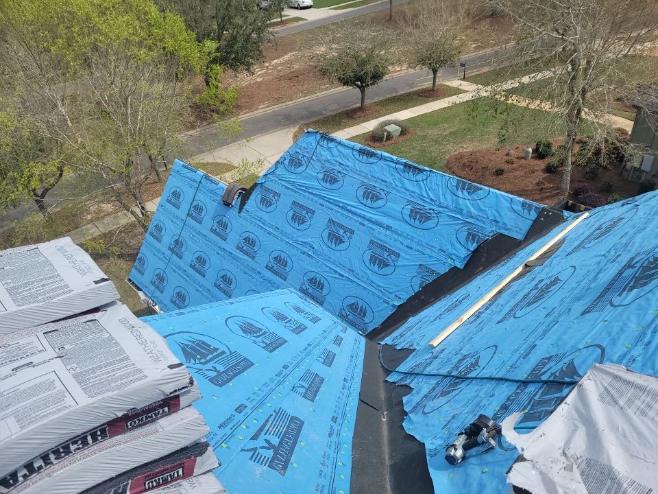 Residential Roofing Installation using Roof Replacement by American Roofing & Construction LLC