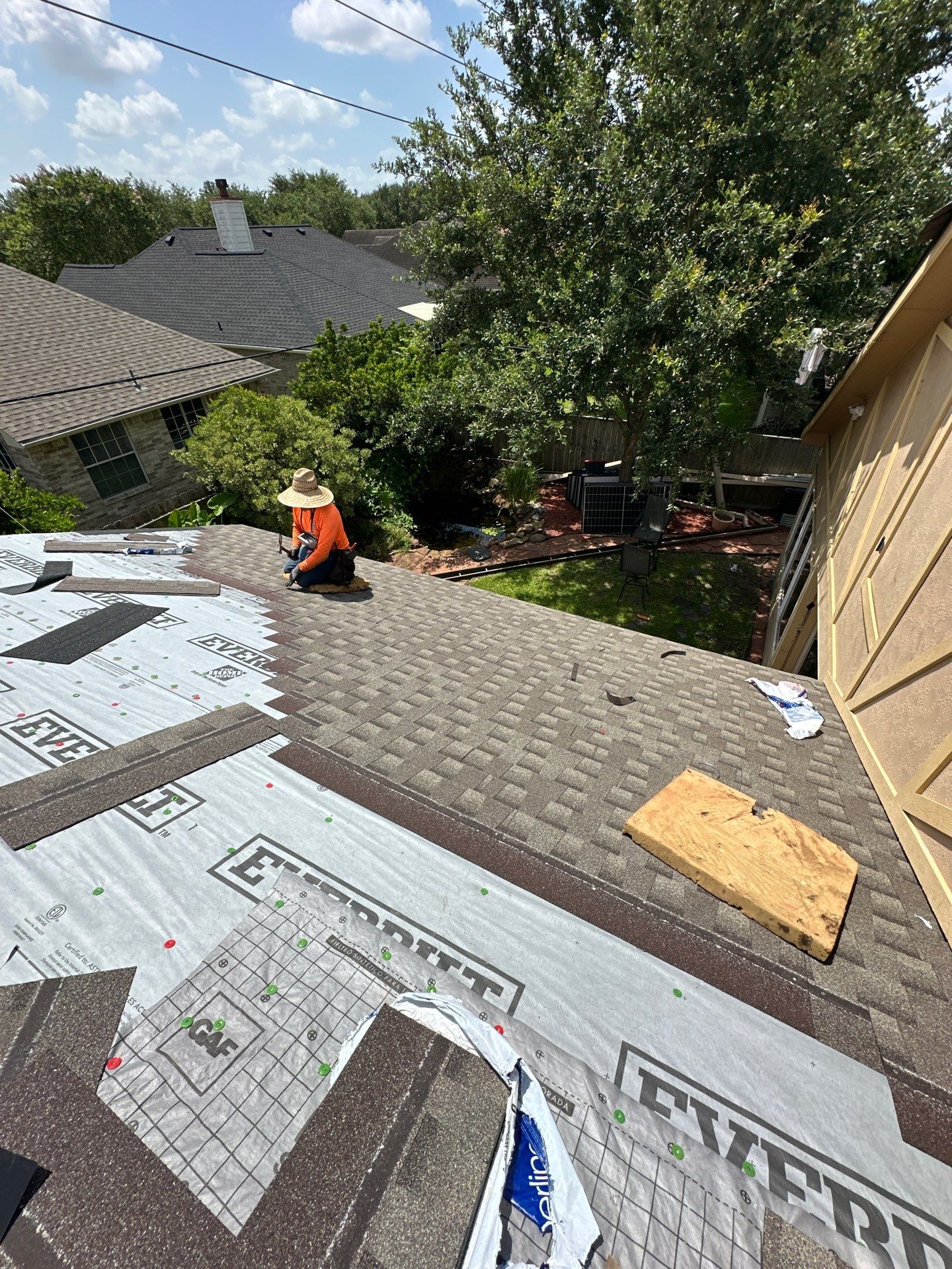 Roof Replacement in Pearland TX by Roof Repair Company