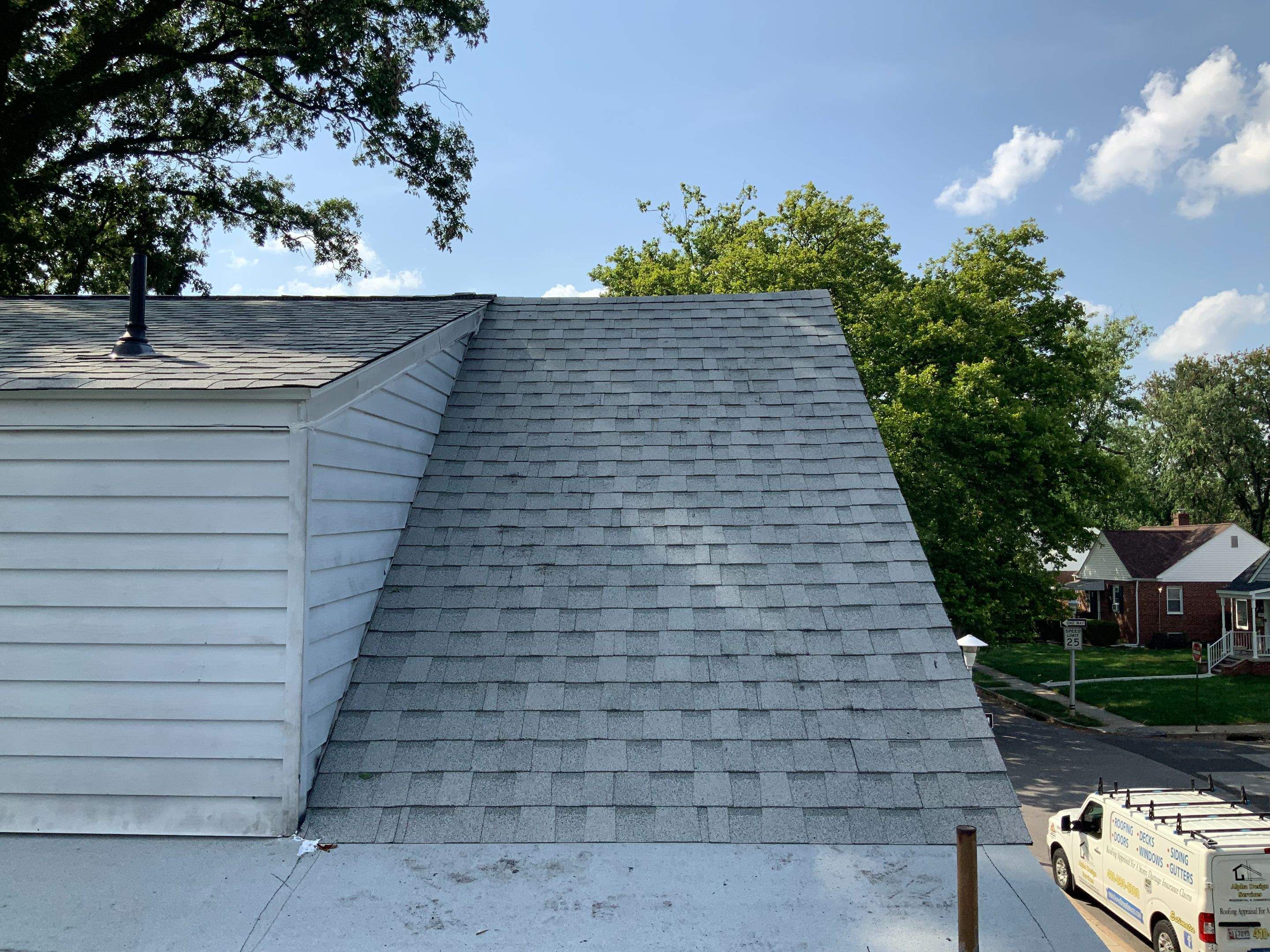 Residential Roofing Installation using Atlas Shingles by Alpha Design Services