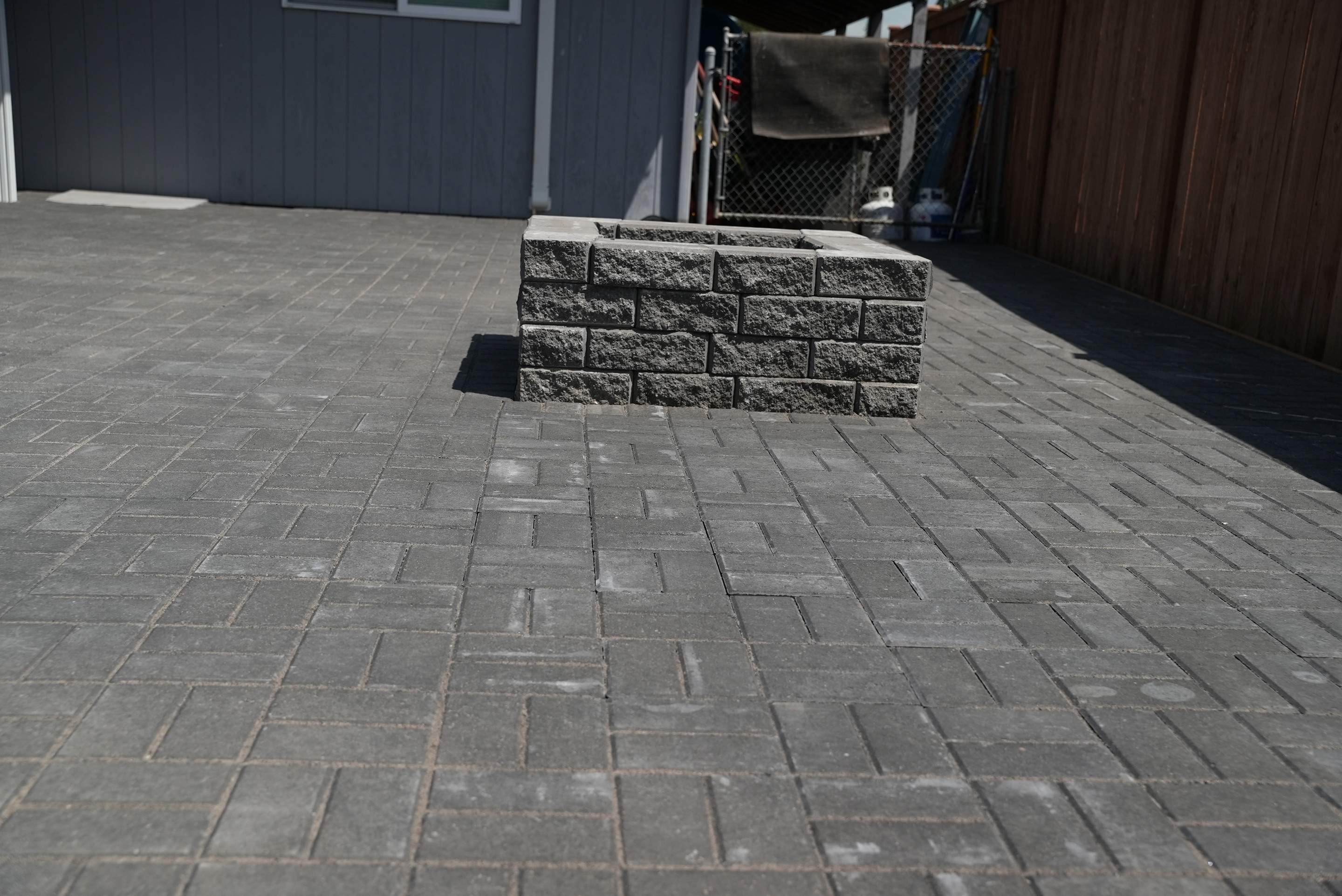 Connie G. Pavers Patio and Gravel Driveway by Jireh Asphalt & Concrete Inc 