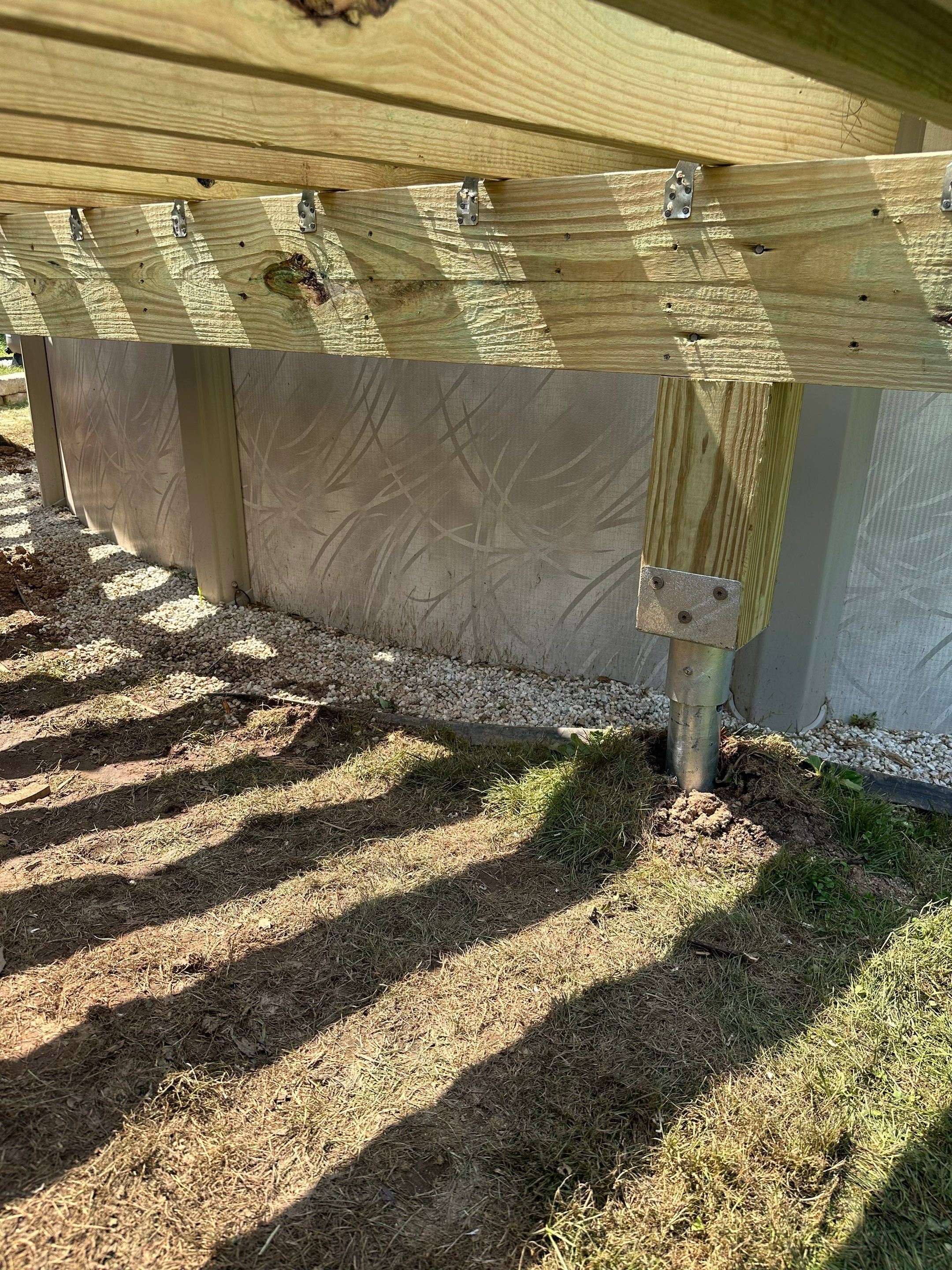 New Pool Deck IN Flemington by deck guardian