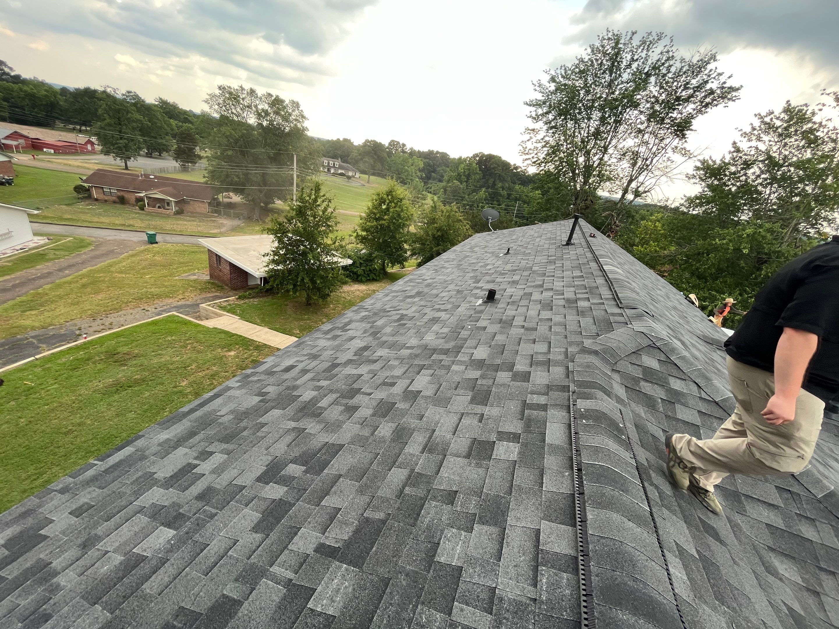 Residential Shingle Reroof using Malarkey Vista by Hostetler Roofing