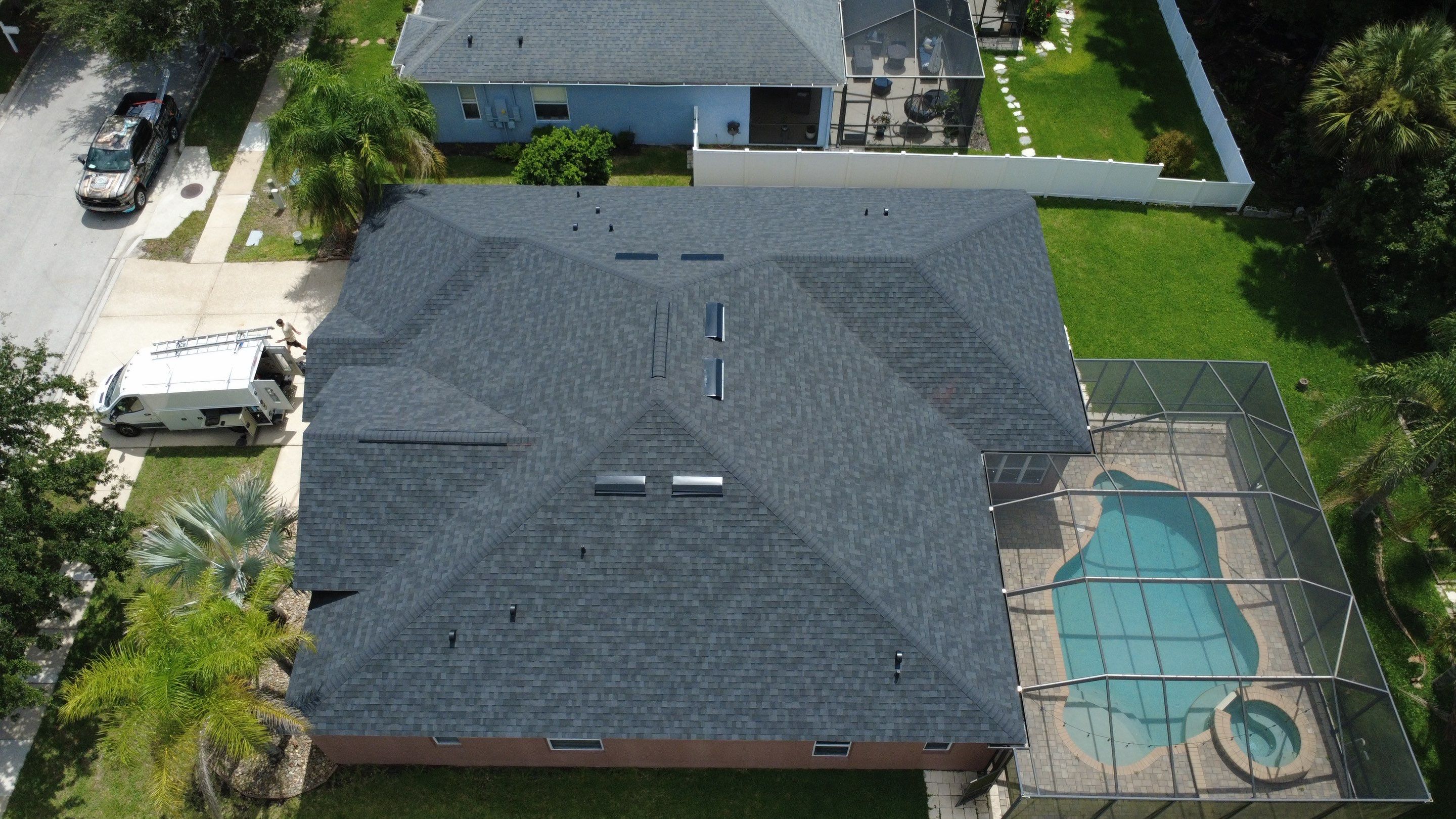 Roof Replacement in Wesley Chapel, FL by Steadfast Roofing 