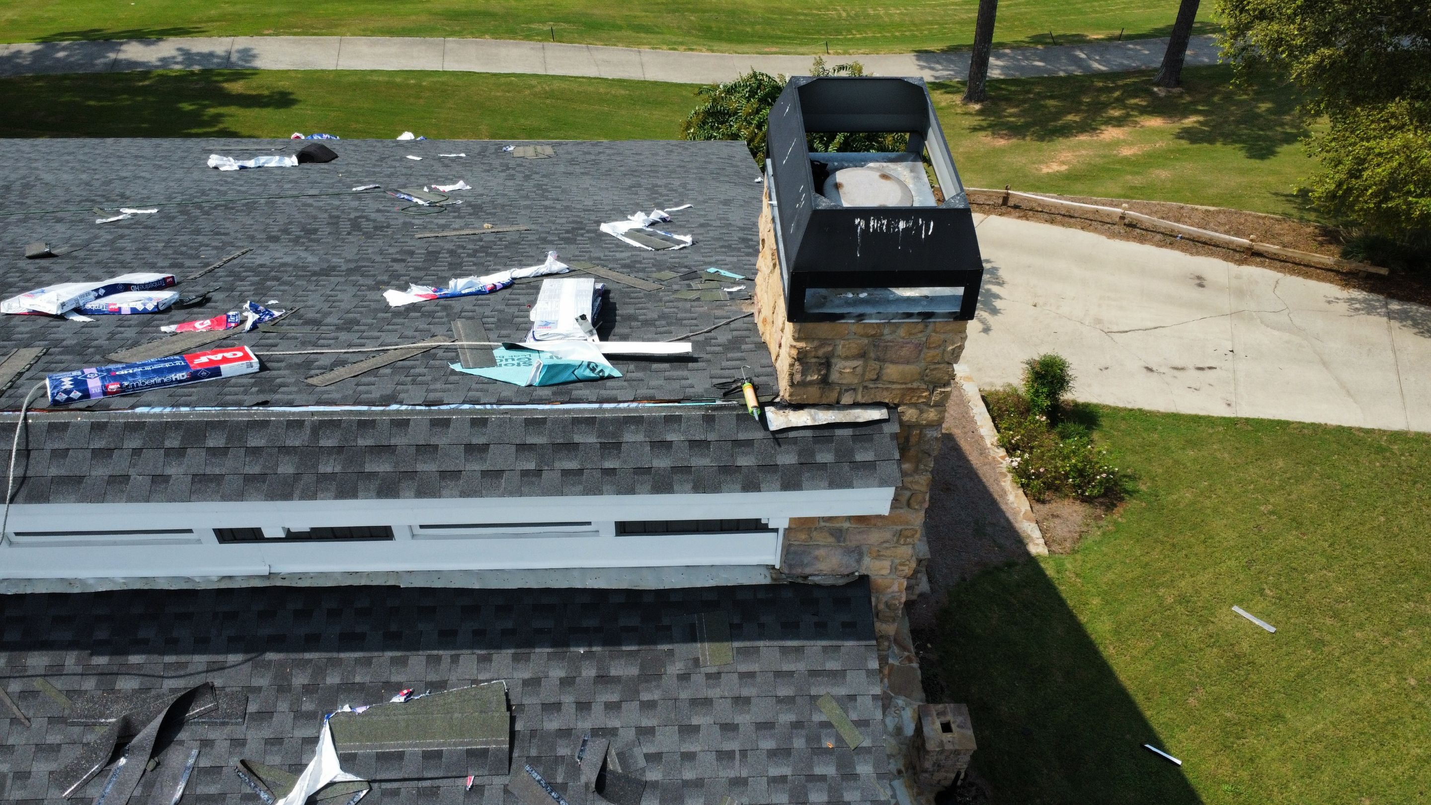 Country Club Roofing Installation by Reset Roofing