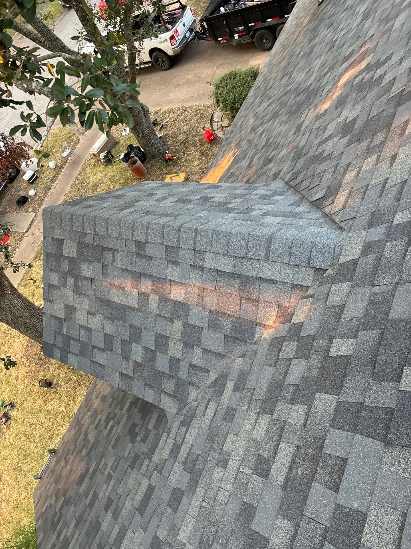 Residential Roofing Installation using Owen's Corning Duration (Lifetime) Shingles by Roof Repair Company