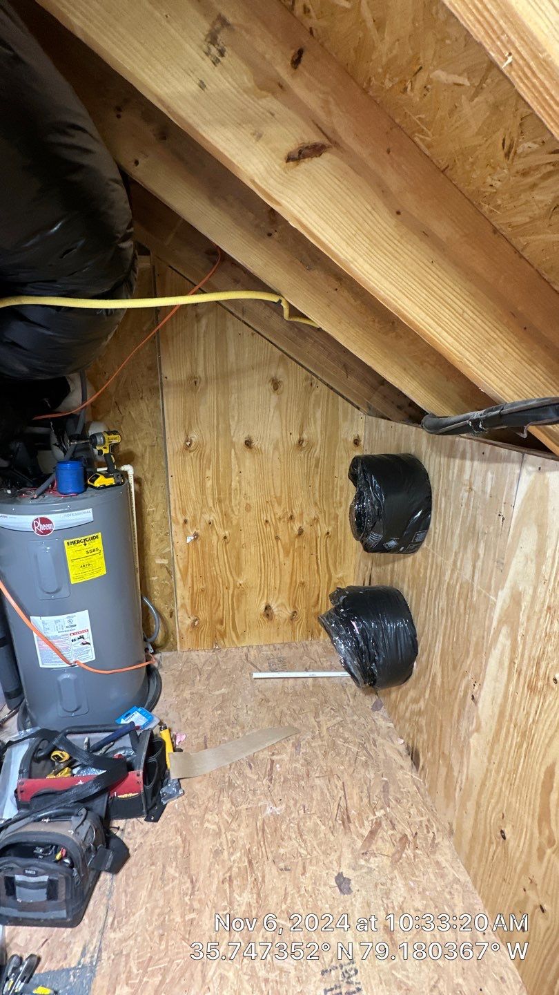 Trane XV20i Split Heat Pump Install  by Nick's Mechanical LLC.