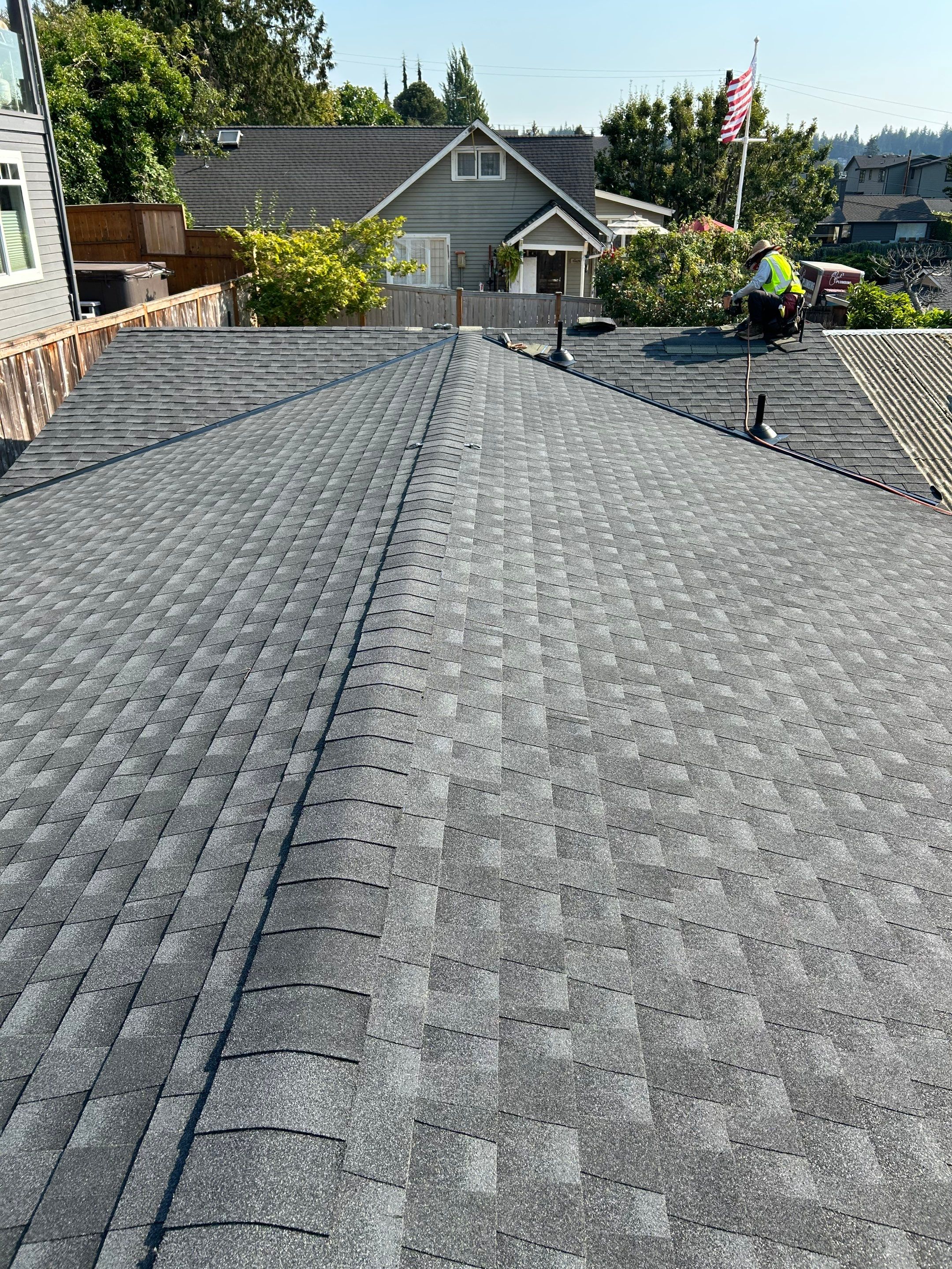 Edmonds Residential Roof Replacement and Structural Decking Repair by Roofing Formula LLC