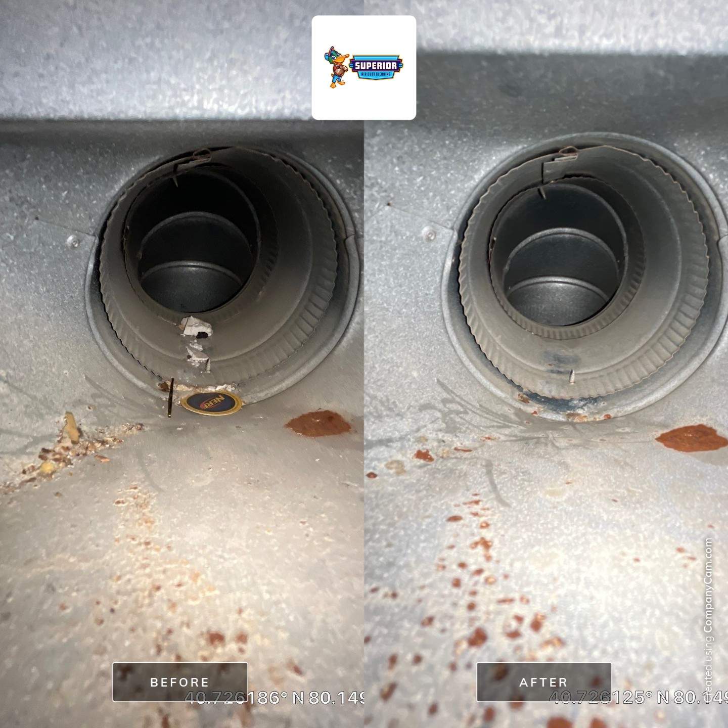 Air Duct Cleaning With a Vacuum Truck in Cranberry Township, PA by Superior Air Duct Cleaning