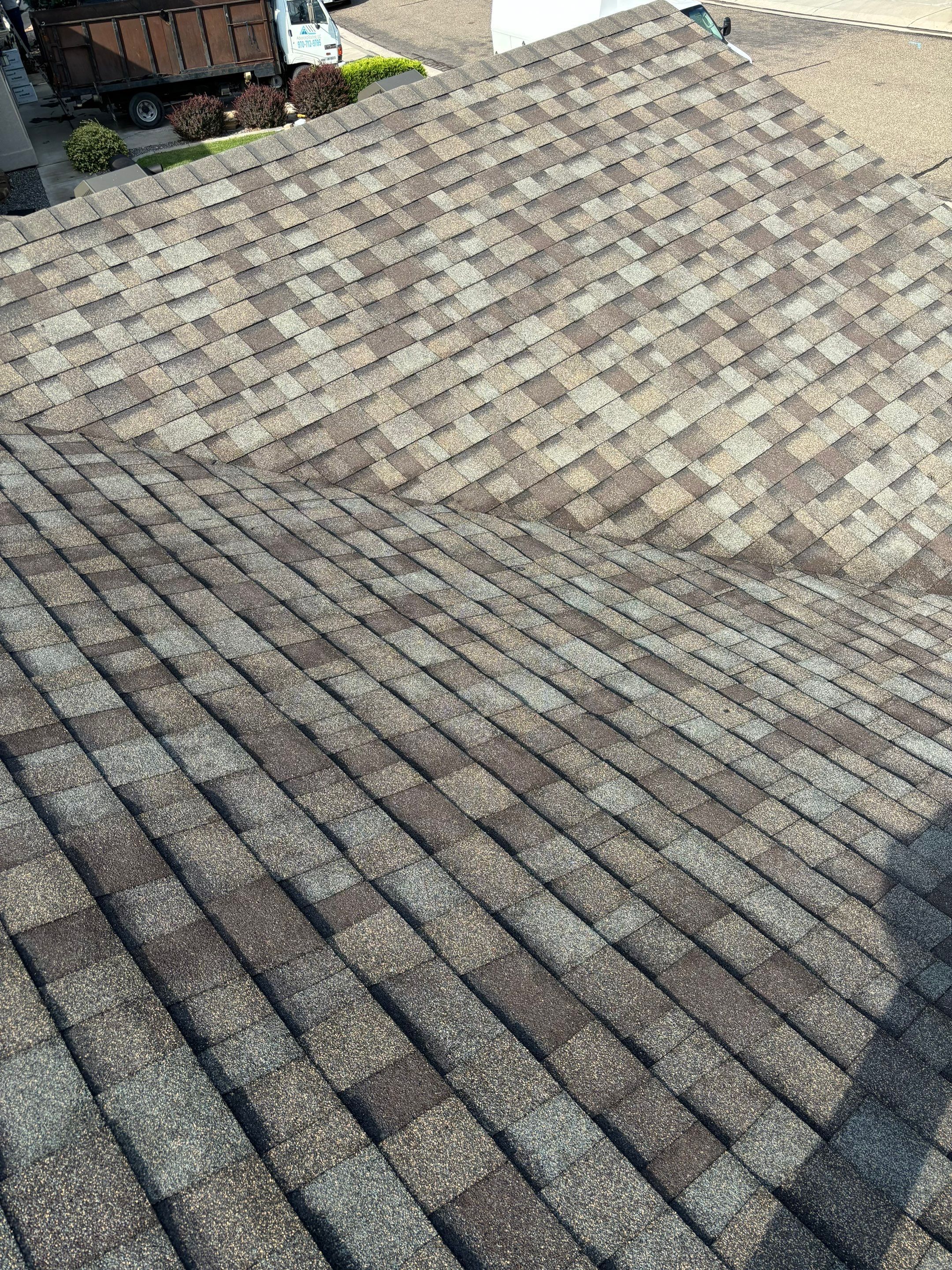 Project in Fruita by Bros Roofing