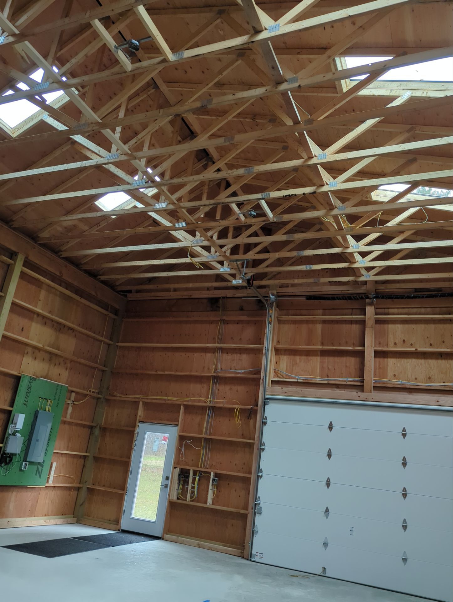 Open Cell Spray Foam to a Pole Barn by NYS Foam & Energy