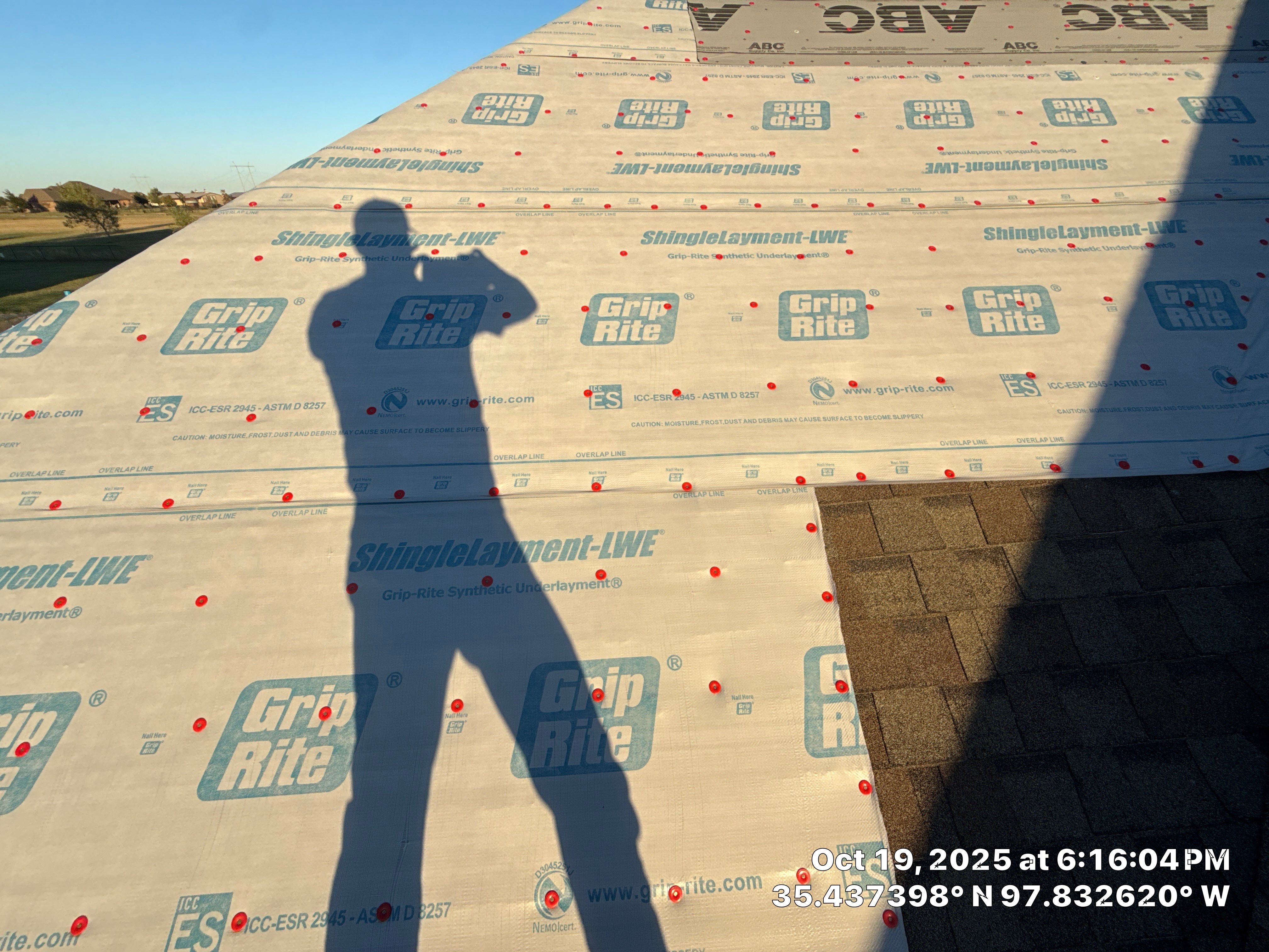 Roof repair due to shady contractor by OAK Roofing Restoration 