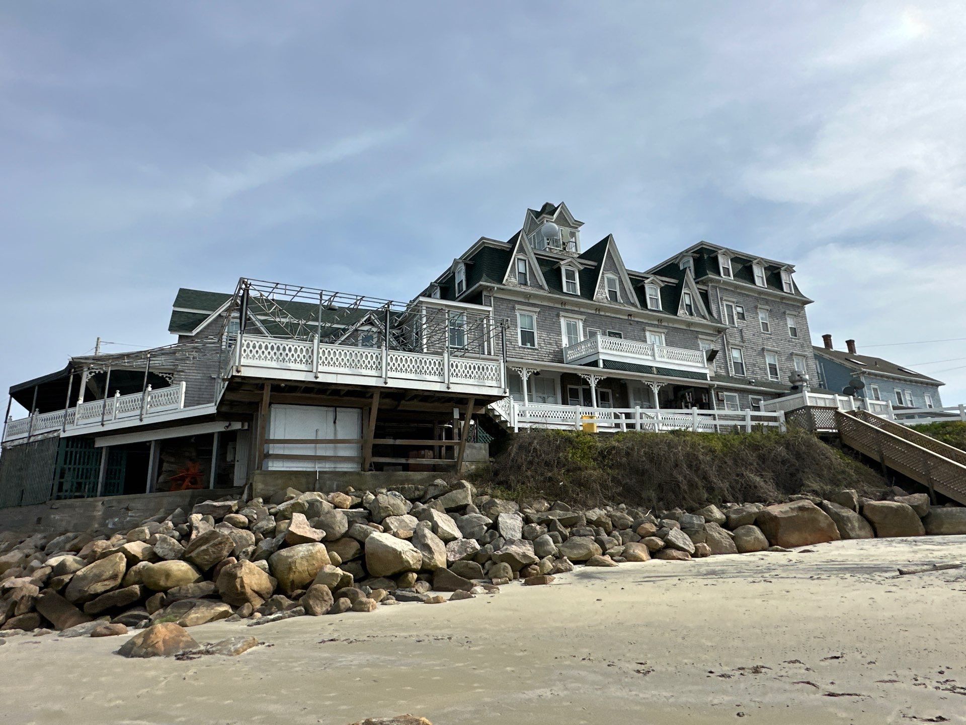 Block Island Beach House Hotel (The Surf) - Roof Restoration by Rinaldi Brothers