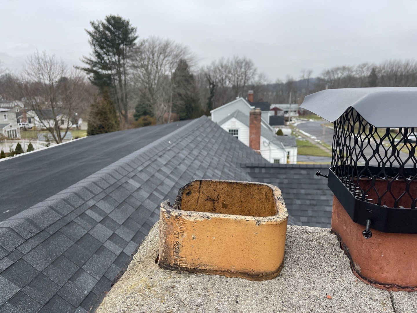 Residential Roofing Installation using Owens Corning TruDefinition Duration AR - Onyx Black & New Siding Install using Certainteed Sterling gray by A Plus Exterior