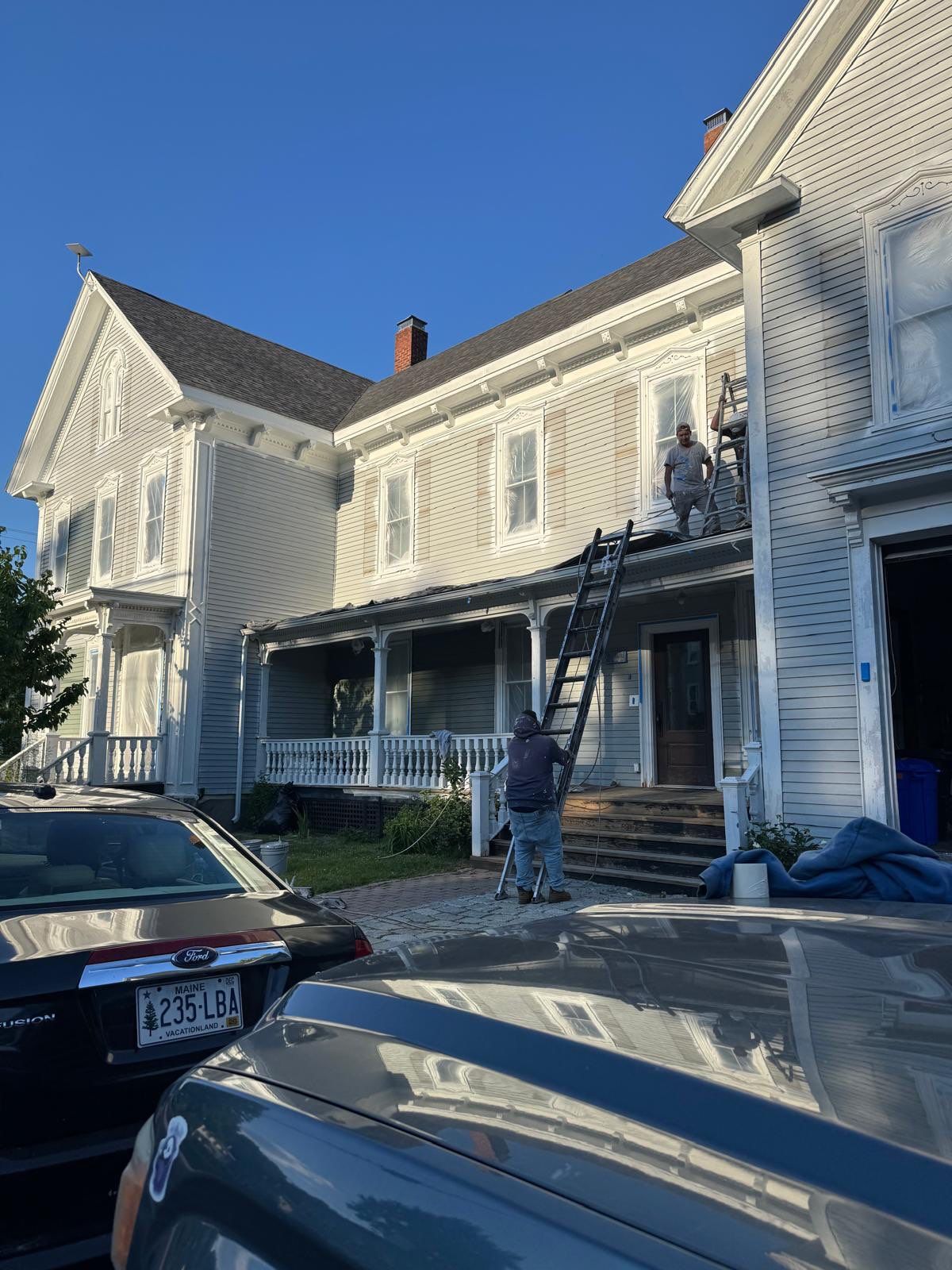 Exterior Home Painting and Carpentry Repairs in Hallowell by Picture Perfect Pro Painting