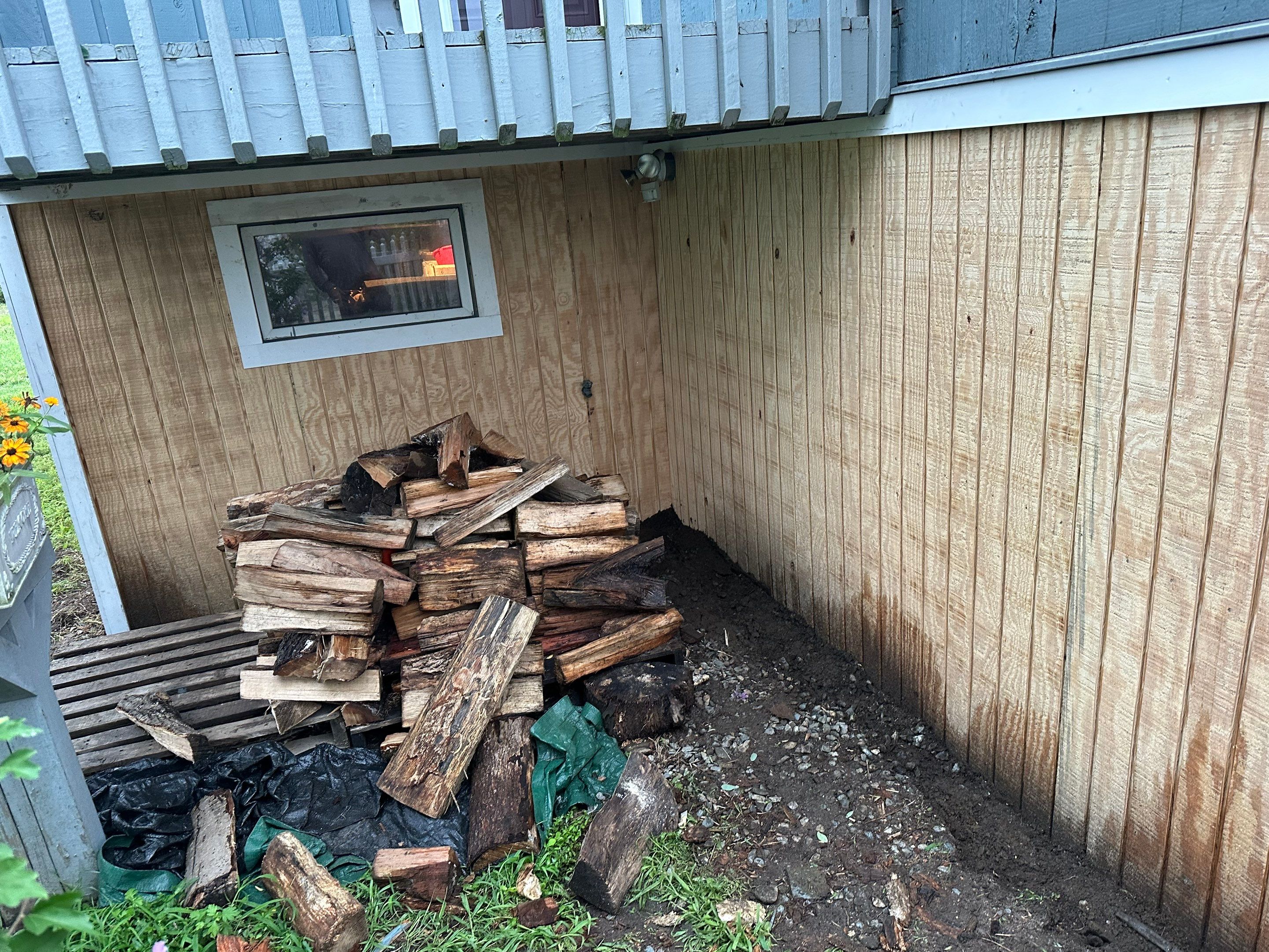 Siding Repair using New wood siding using T1-11 by A Plus Exterior