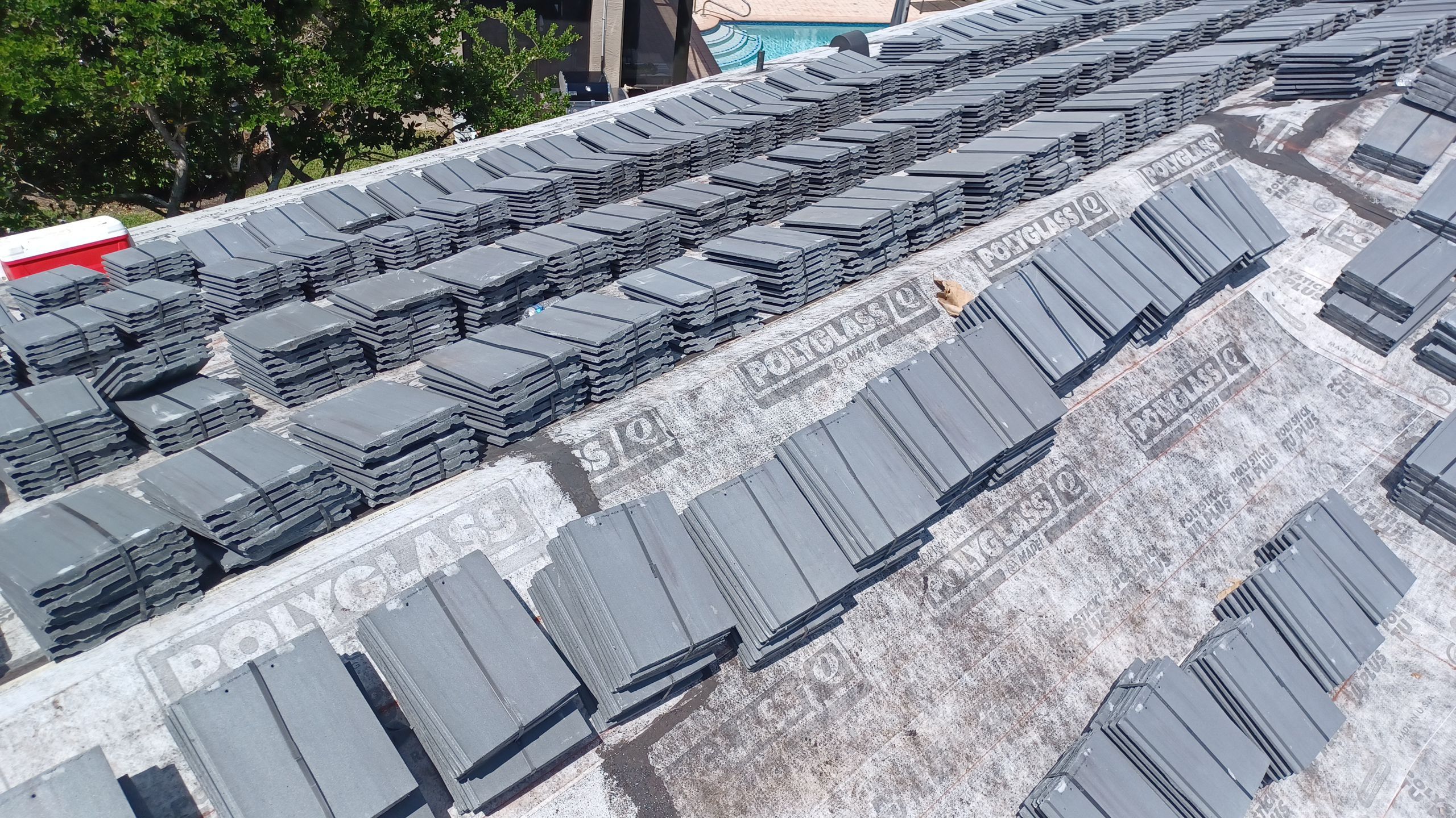Residential Roofing Installation using WestLake Roofing Tile by BLUES BROTHERS CONSTRUCTION CORP