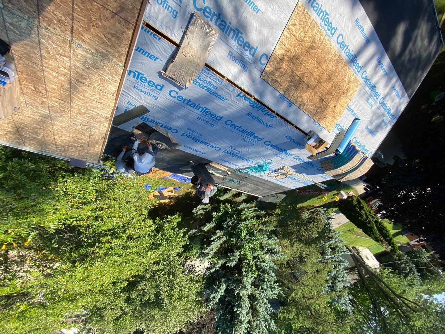 Roof Replacement using CertainTeed Landmark by 180 Contractors