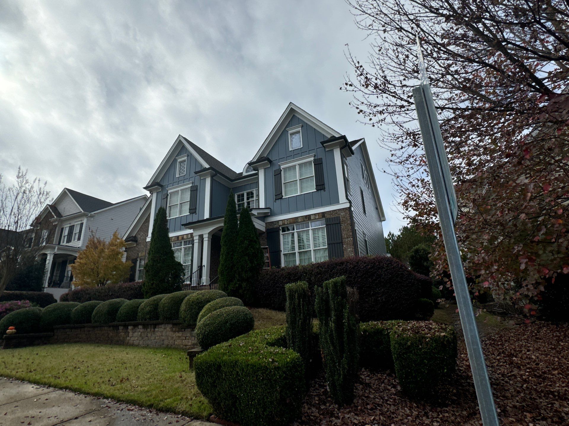 Exterior Painting Cary NC (Victoria B.) by GonzalezPainters & Contractors Inc 